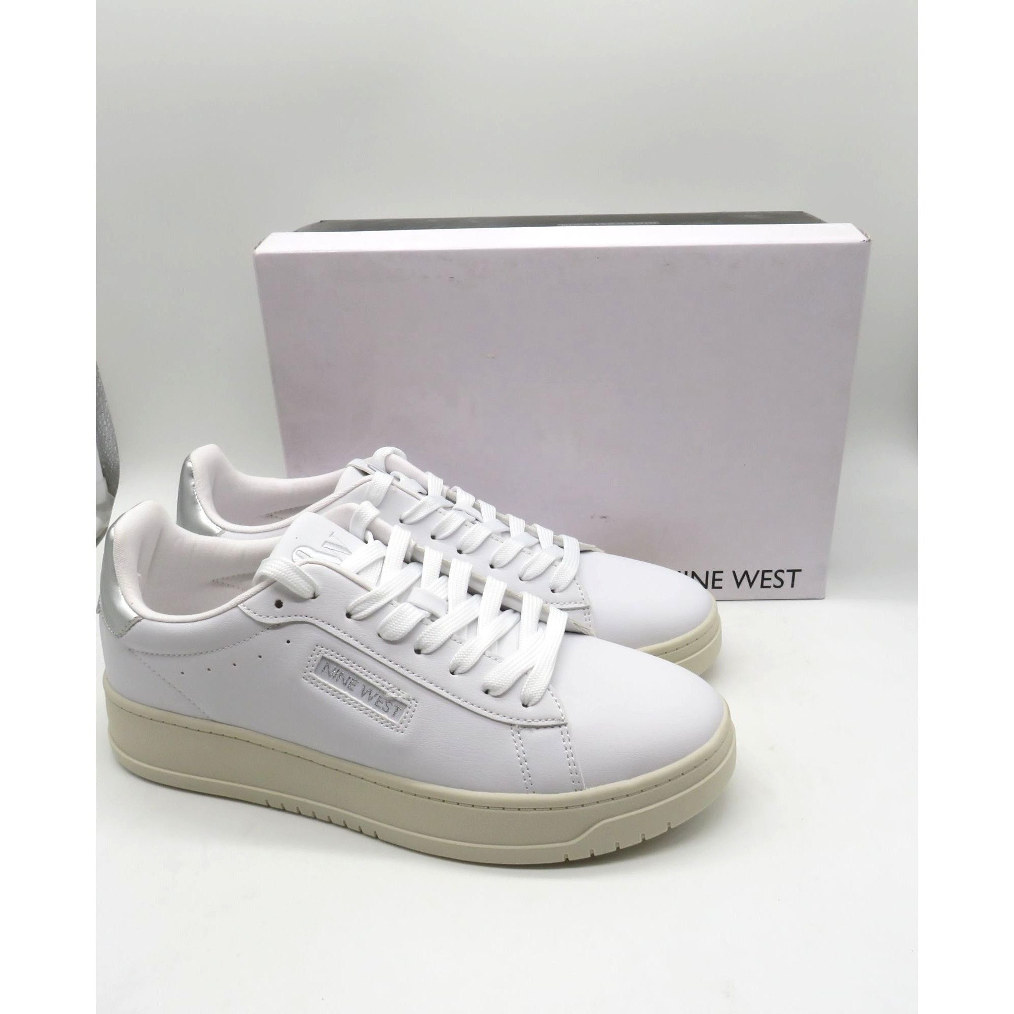 Nine West Nine West Dunnit3 White Sneakers Shoes Womens 11 M New $69 Size US 11 / IT 41 - 1 Thumbnail