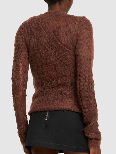 Rick Owens o1s1v1n0724 Sweaters in Brown Size US L / EU 52-54 / 3 - 3 Thumbnail