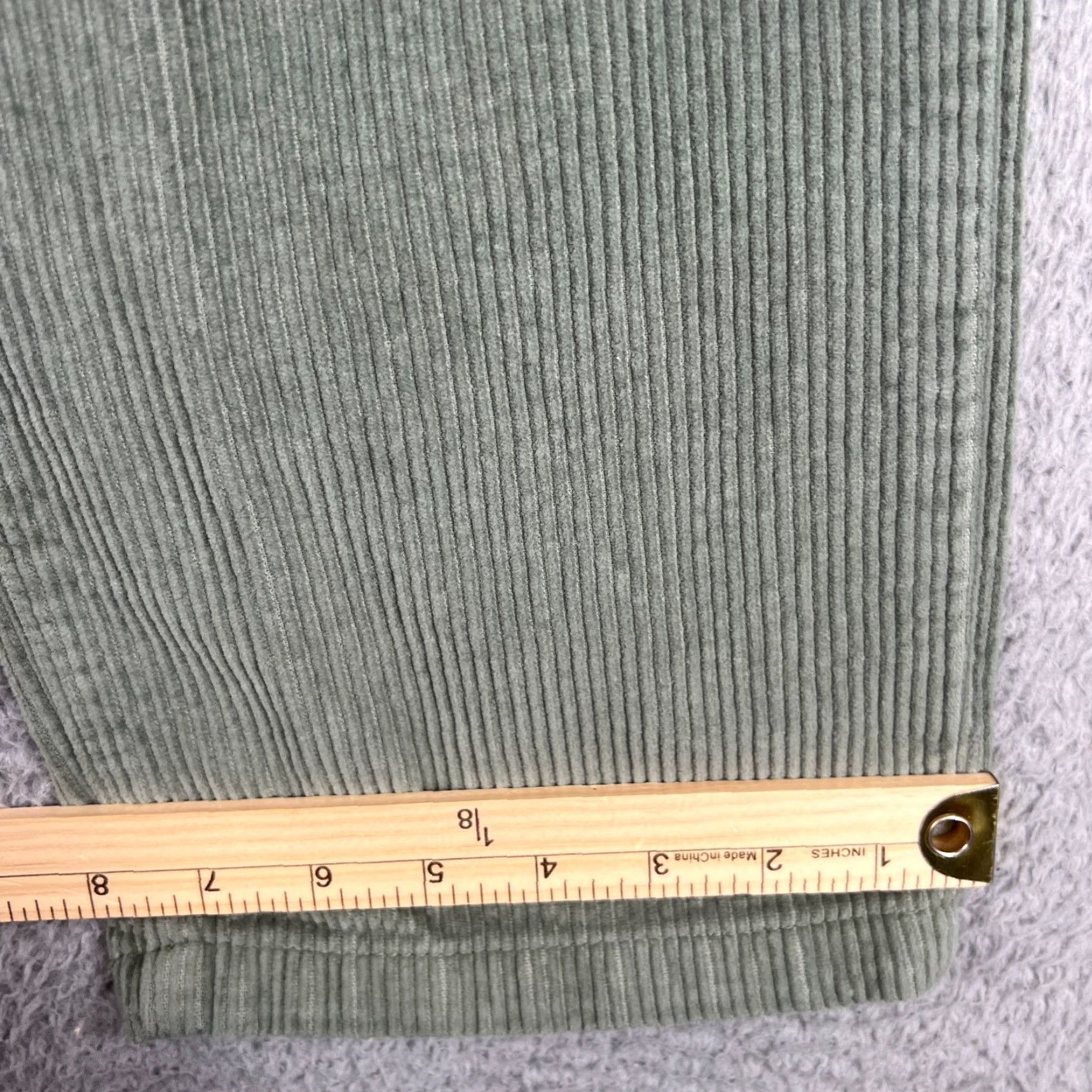 Empyre VINTAGE Empyre Men’s Corduroy Pants Small Green Relaxed Fit Casual Baggy Skater Y2K Size US 29 - 2 Thumbnail