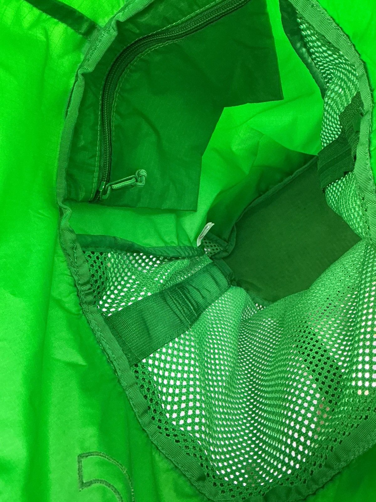 Supreme Supreme Mesh Box Logo Backpack Green Size ONE SIZE - 11 Thumbnail