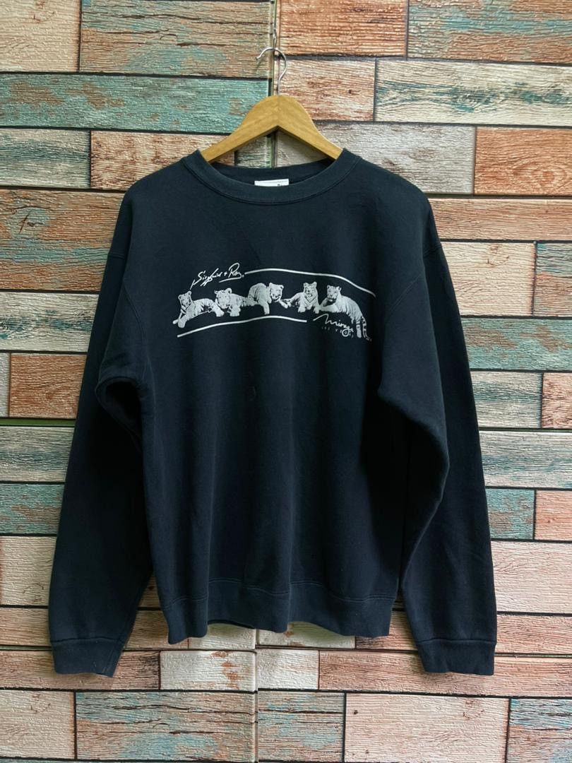 Vintage VINTAGE 90s Siegfried & Roy The Mirage Las Vegas Sweatshirt Size US M / EU 48-50 / 2 - 1 Thumbnail