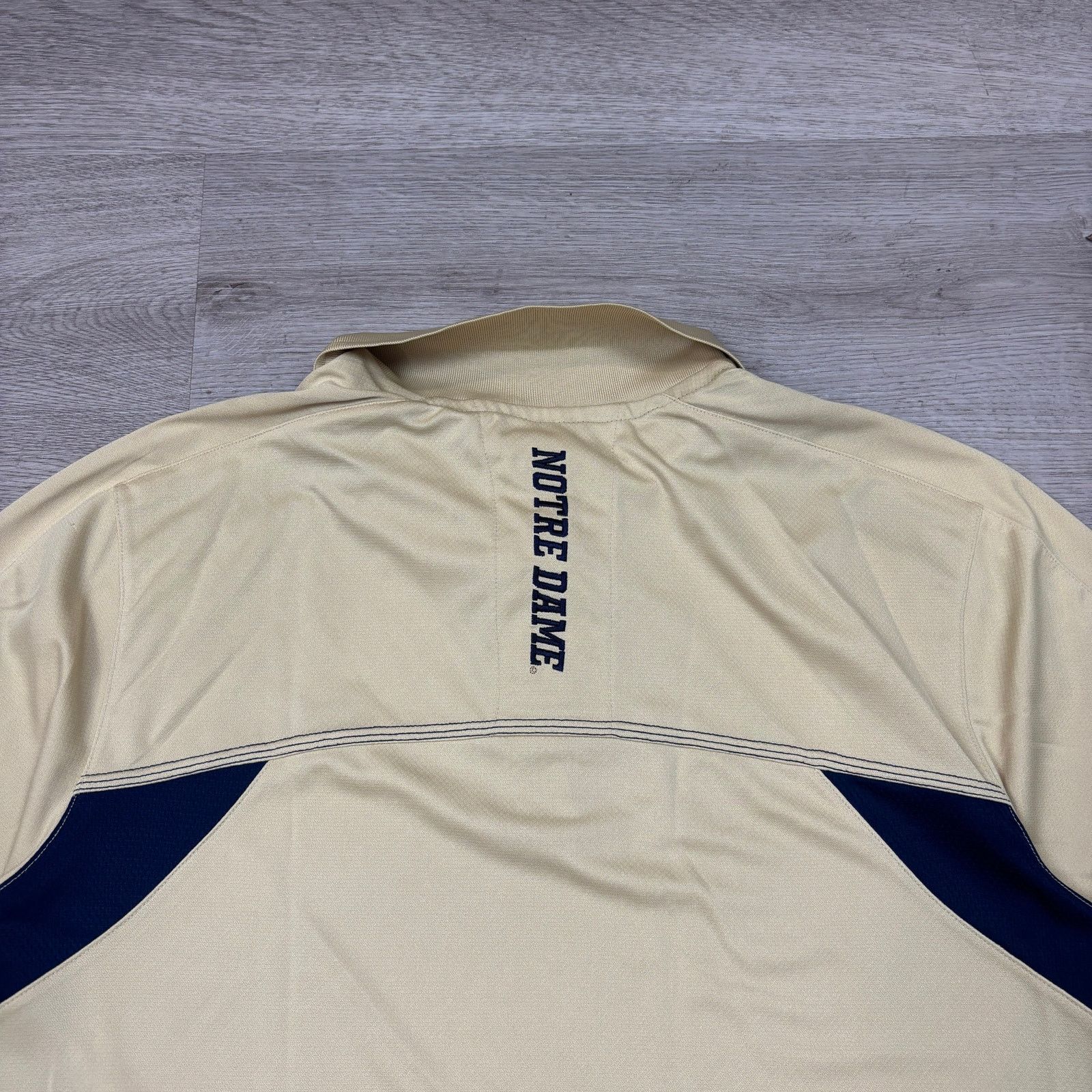 Adidas Adidas Notre Dame Fighting Irish Team Issue Polo Men's Large Size US L / EU 52-54 / 3 - 4 Thumbnail