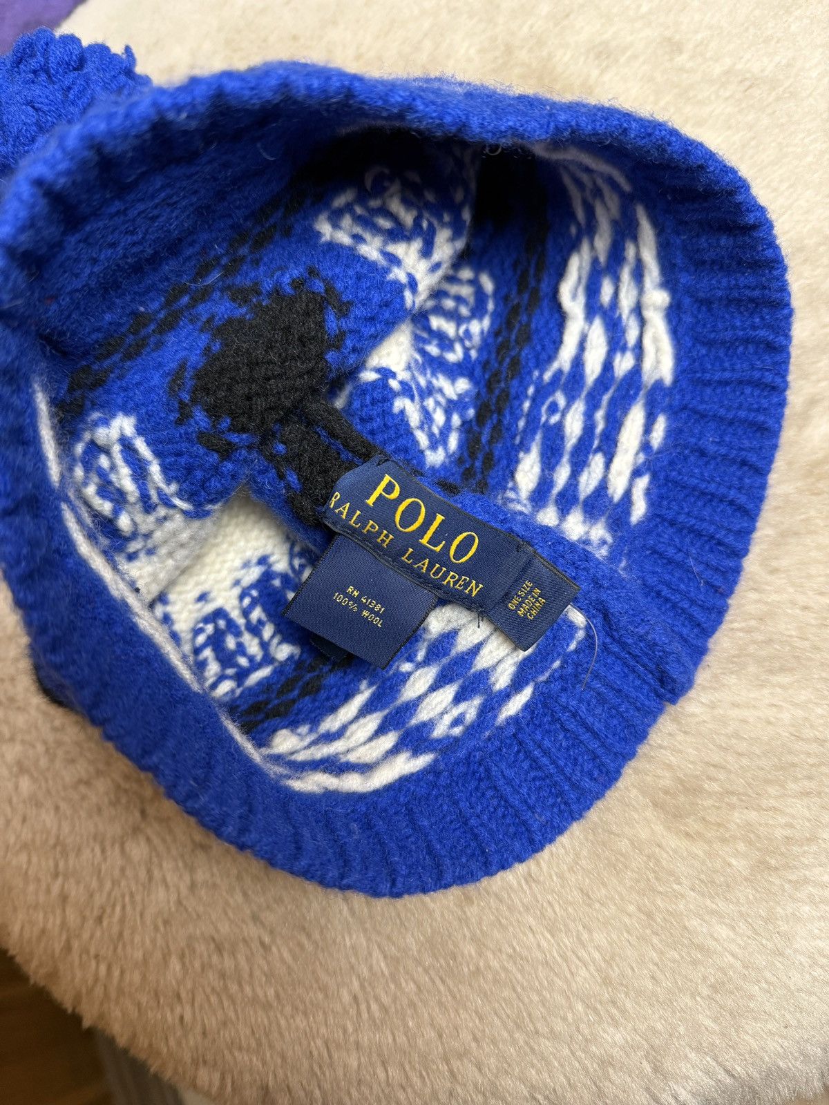 Polo Ralph Lauren Ralph Lauren USA Beanie Holiday Winter Hat Size ONE SIZE - 6 Thumbnail