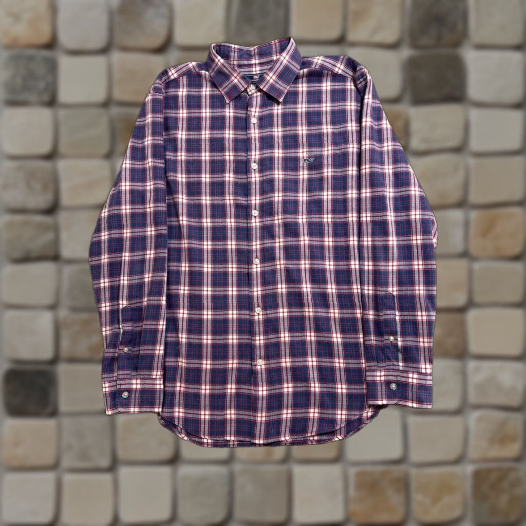 Vineyard Vines Vineyard Vines Tucker Shirt Mens Large Multi Lisbon Performance Logo Classic Fit Size US L / EU 52-54 / 3 - 1 Thumbnail