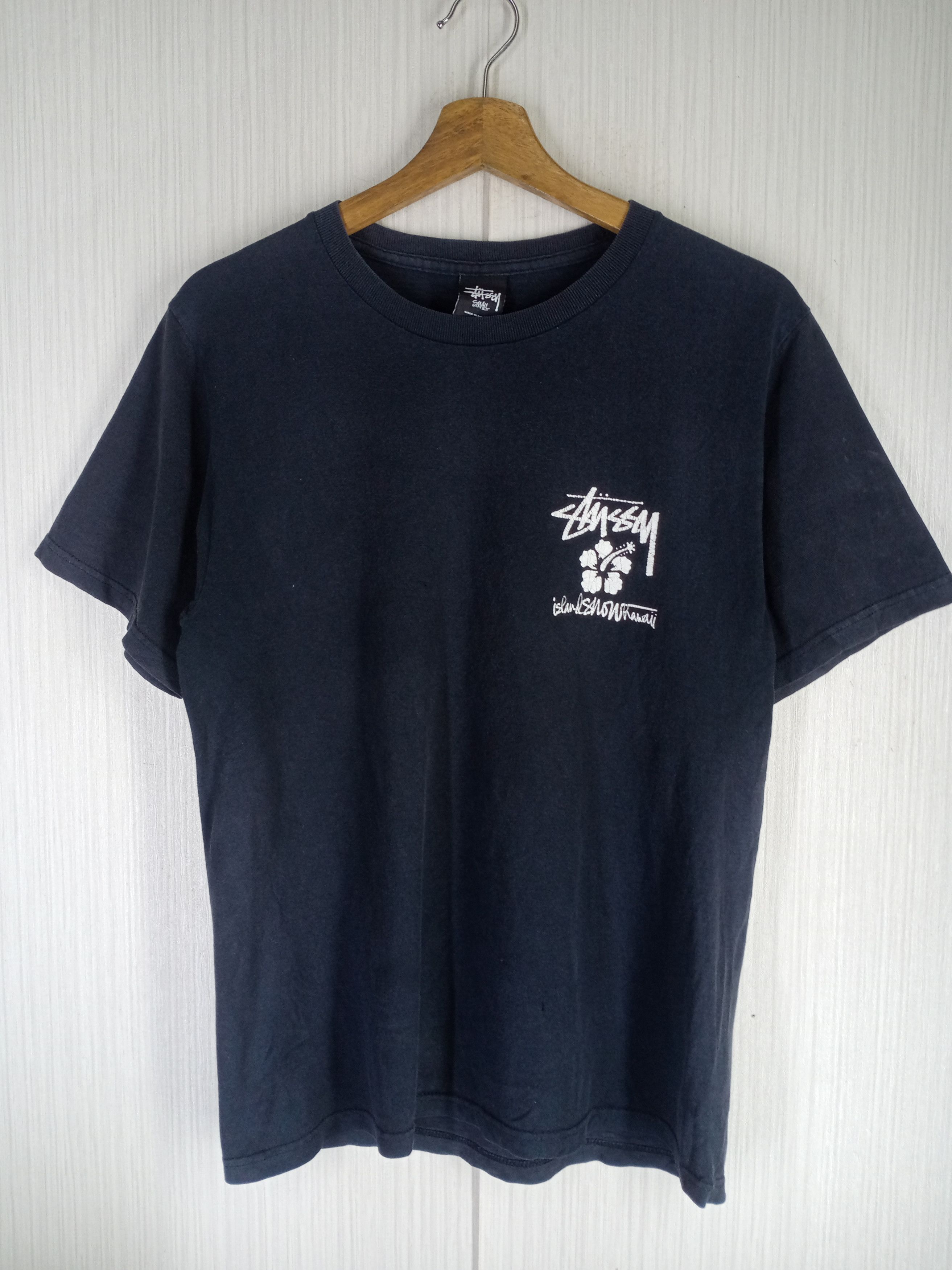 Stussy Vintage Stussy X Island Snow Roots Raggae Surf Aloha Tshirt Size US S / EU 44-46 / 1 - 2 Thumbnail