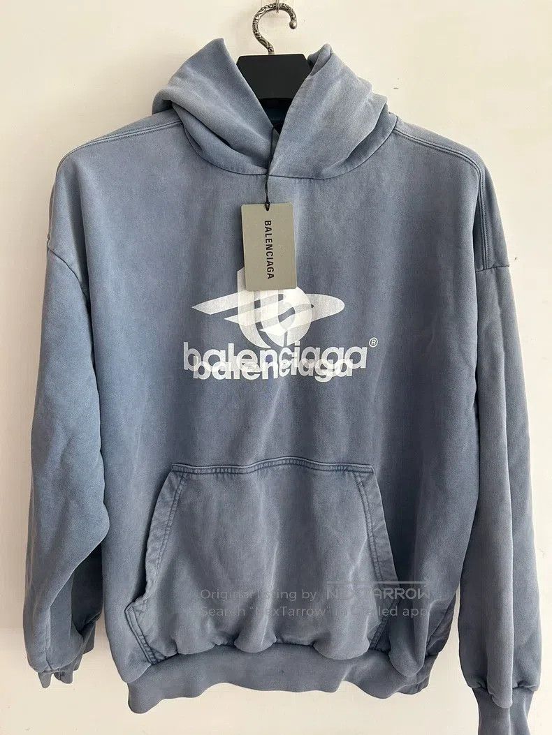 Balenciaga Balenciaga 3B Phantom Hoodie Size US L / EU 52-54 / 3 - 1 Thumbnail