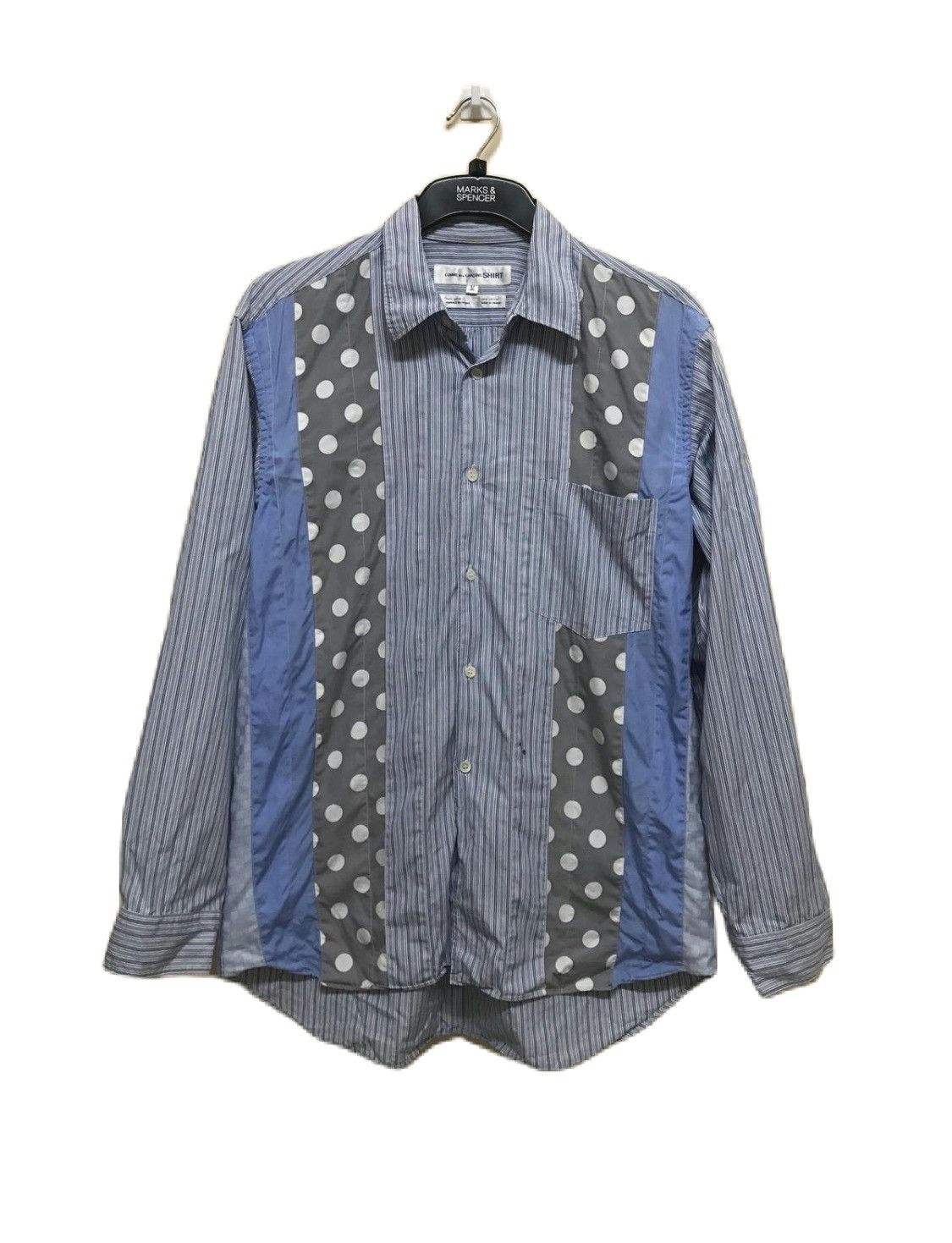 Comme des Garcons COMME DES GARCONS SHIRT PATCHWORK Size US M / EU 48-50 / 2 - 1 Thumbnail