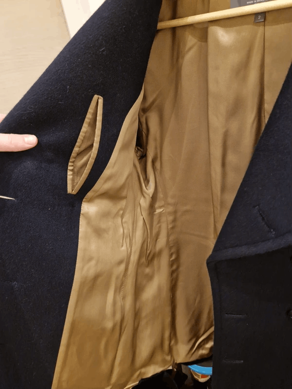 Private White V.C. PWVC x Permanent Style Bridge Coat – Navy (Size 2) Size US S / EU 44-46 / 1 - 7 Thumbnail