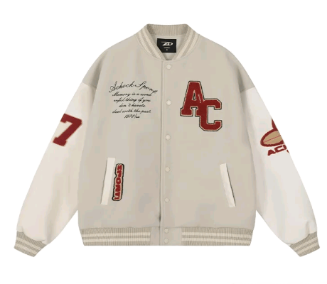 Other Achock Retro Patchwork Leather Logo Bomber Size US XL / EU 56 / 4 - 1 Thumbnail