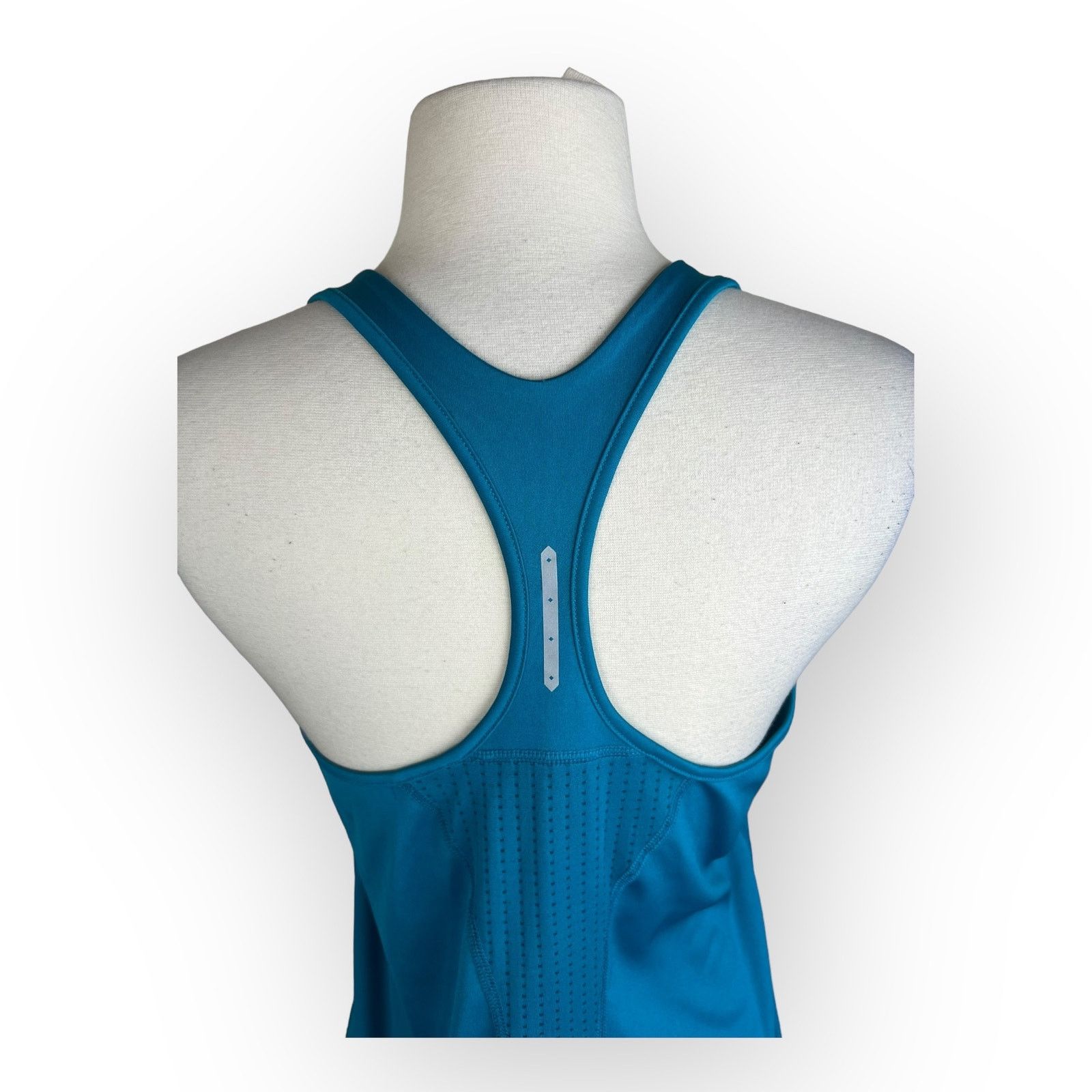 Champion Champion C9 Teal Racerback Tank Top with Mesh Insert Size M / US 6-8 / IT 42-44 - 6 Thumbnail