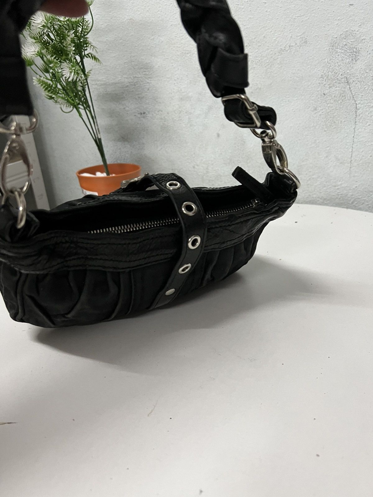 Zucca RARE ZUCCA LEATHER BAG Size ONE SIZE - 4 Thumbnail