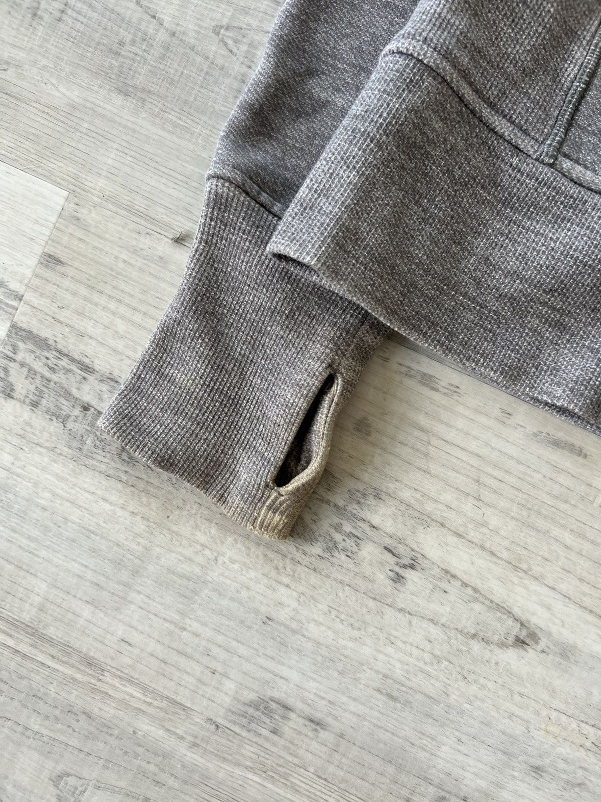 Lululemon Rare LuluLemon Gray Zip Up Jacket Sweatshirt Hoodie Size M / US 6-8 / IT 42-44 - 3 Thumbnail