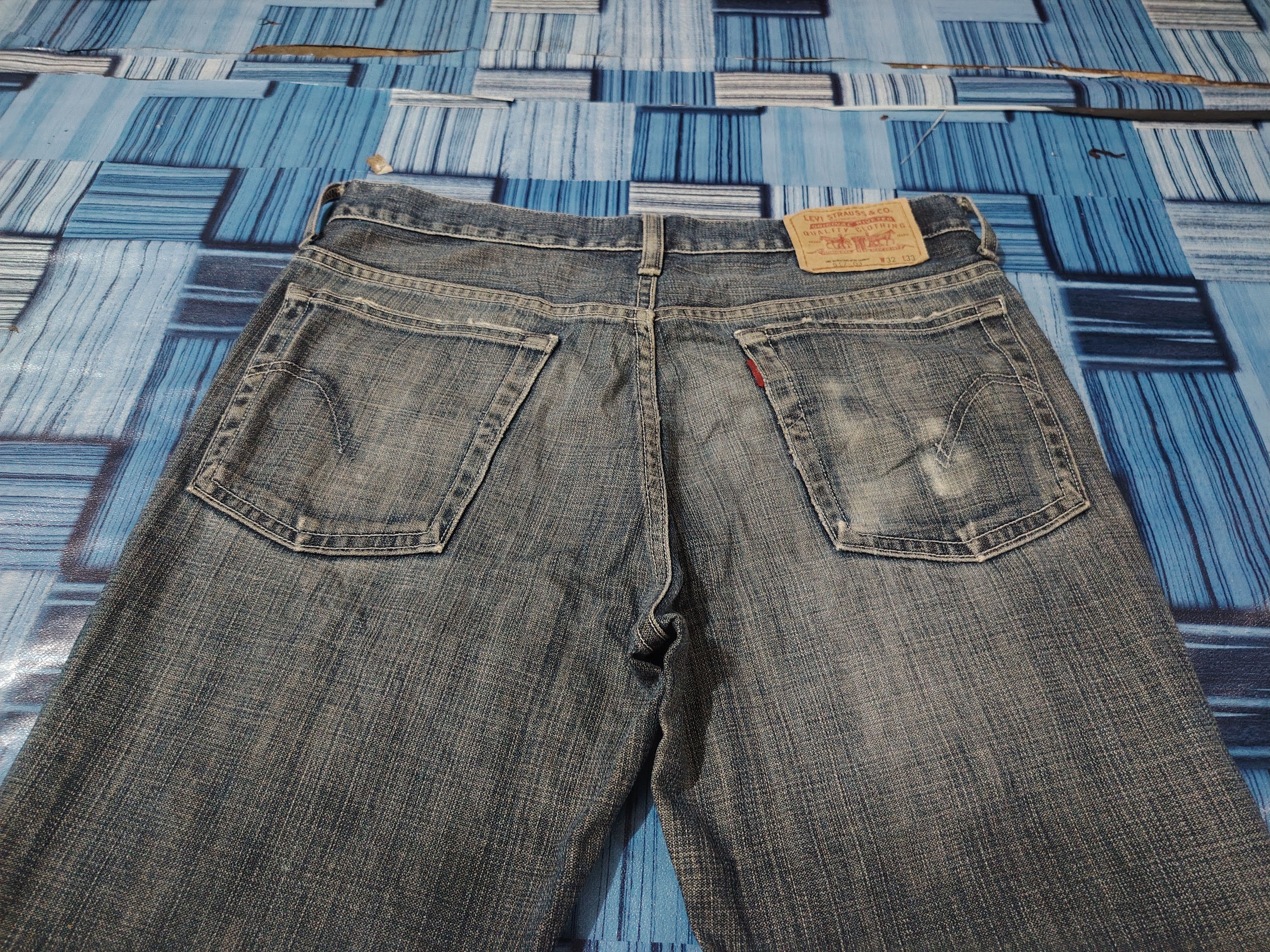 Vintage Distressed Levi's Flared Japan Jeans Size US 31 - 13 Thumbnail