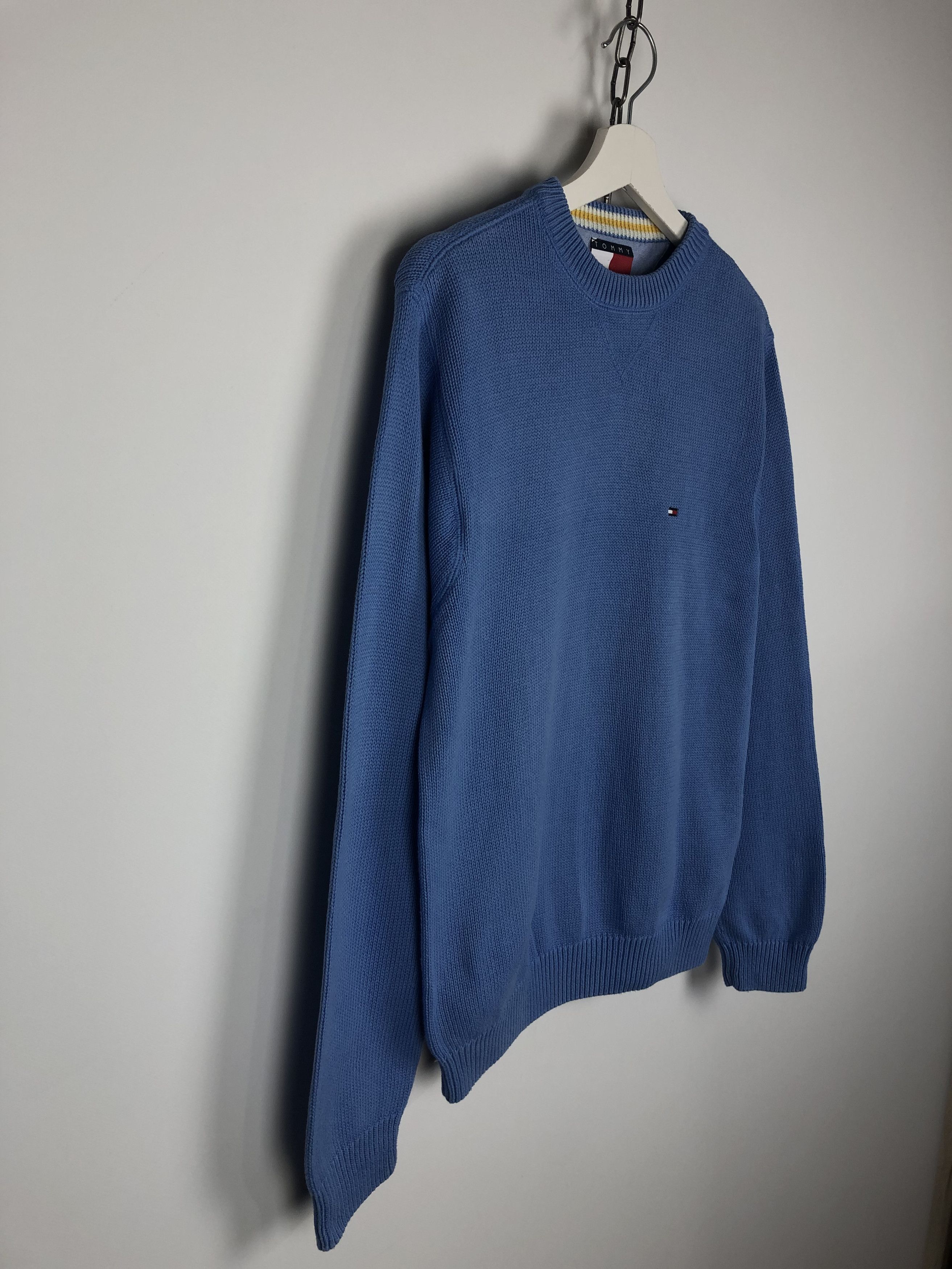Tommy Hilfiger Tommy Hilfiger Crewneck Sweater Knit Blue size S Size US S / EU 44-46 / 1 - 5 Thumbnail
