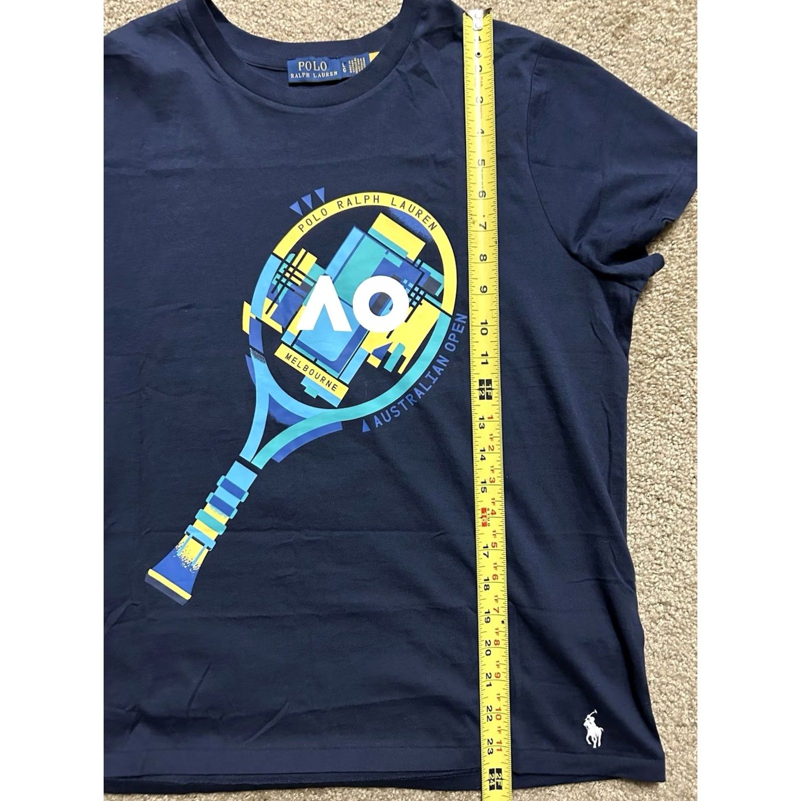 Polo Ralph Lauren VINTAGE NWOT AO Polo Ralph Lauren Melbourne Australian Open T Shirt Women’s Size L Size L / US 10 / IT 46 - 7 Thumbnail
