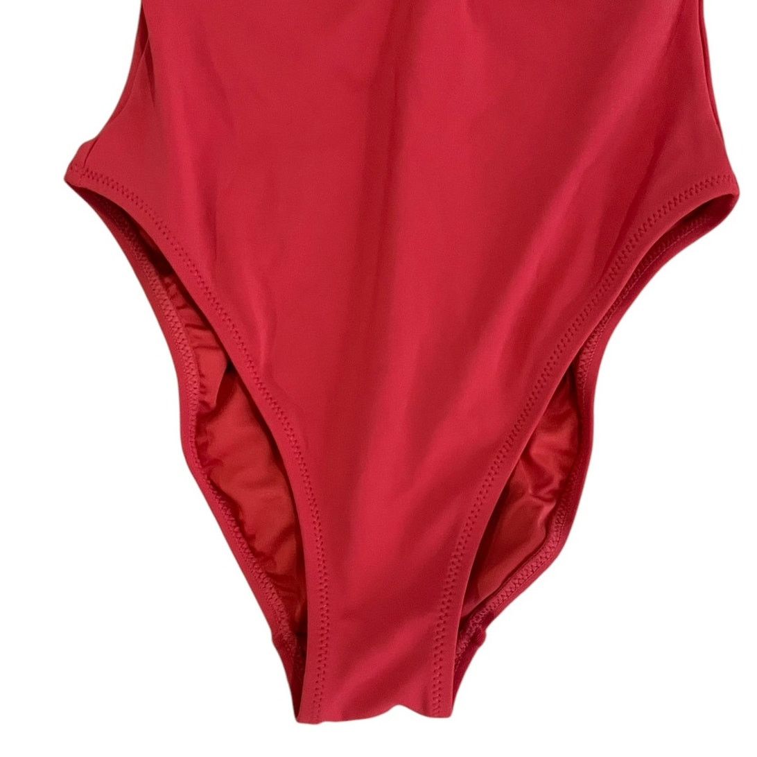 Other Robin Piccone Ava Knot One Piece Swimsuit Guava Size 6 NWOT Size M / US 6-8 / IT 42-44 - 8 Thumbnail