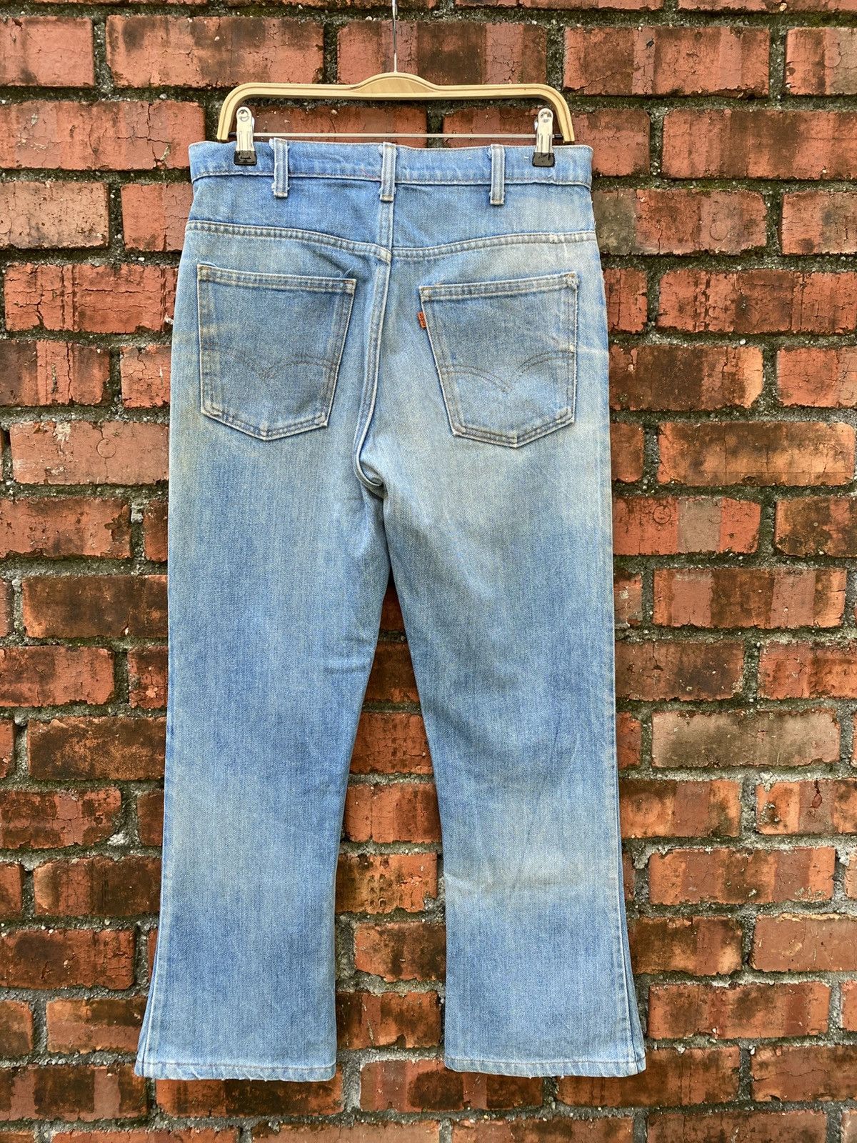 Levi's Vintage Clothing W33x28 Vintage levi's 646 orange tab flare made in USA Size US 33 - 2 Thumbnail