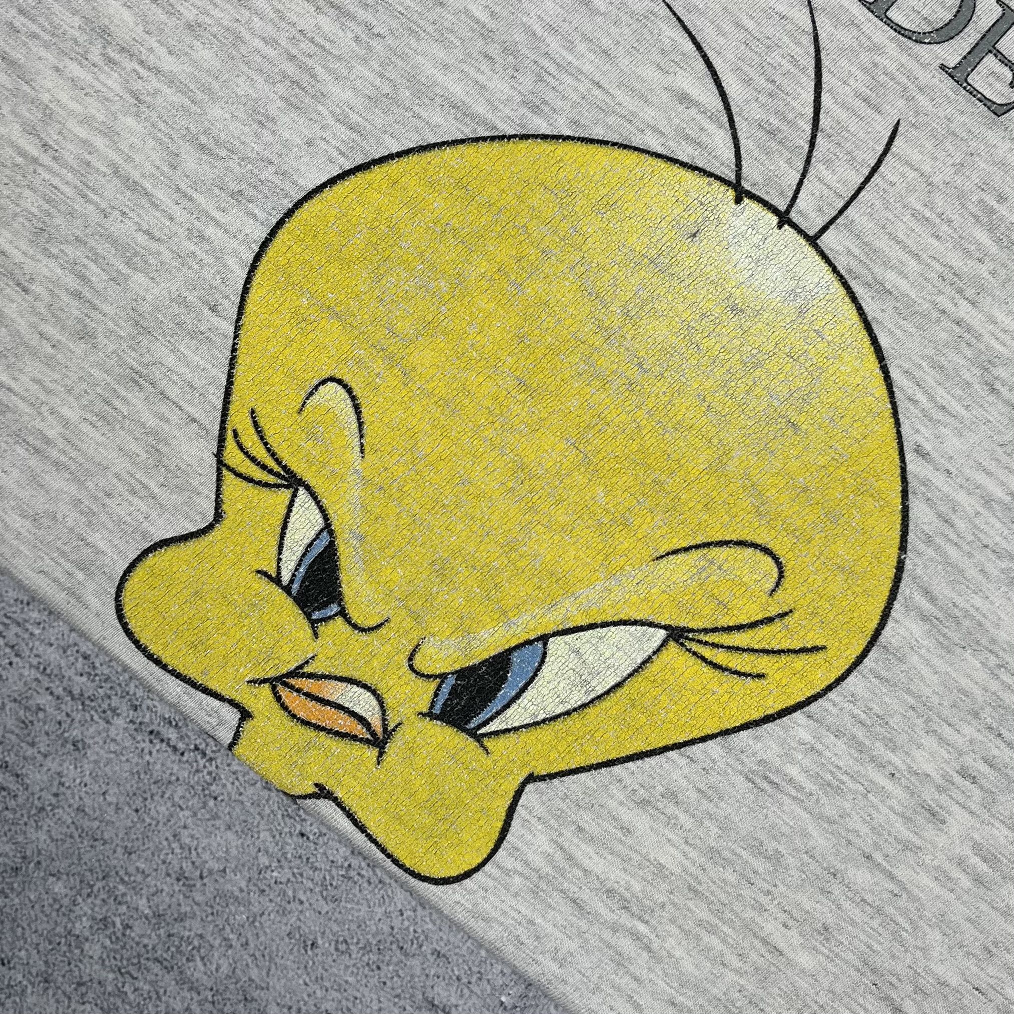 Vintage Vintage Tweety Warner Bros. Cartoon T Shirt 1997 Size US M / EU 48-50 / 2 - 11 Thumbnail