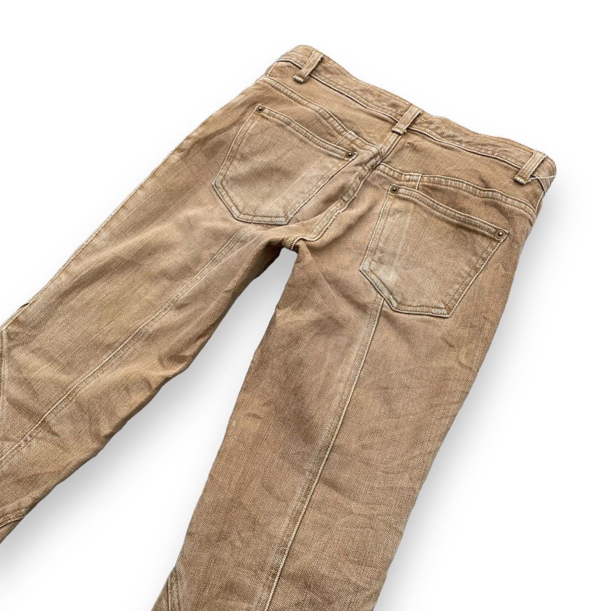 If Six Was Nine × Japanese Brand × Le Grande Bleu (L.G.B.) VINTAGE JAPANESE SUPER FLARE DENIM PANTS Size 26" / US 2 / IT 38 - 10 Thumbnail