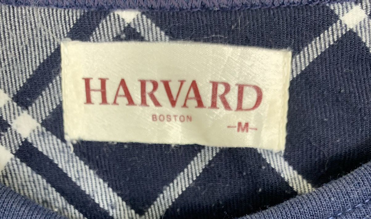 Japanese Brand Harvard Boston University Crewneck Button Longsleeve Size US S / EU 44-46 / 1 - 11 Thumbnail