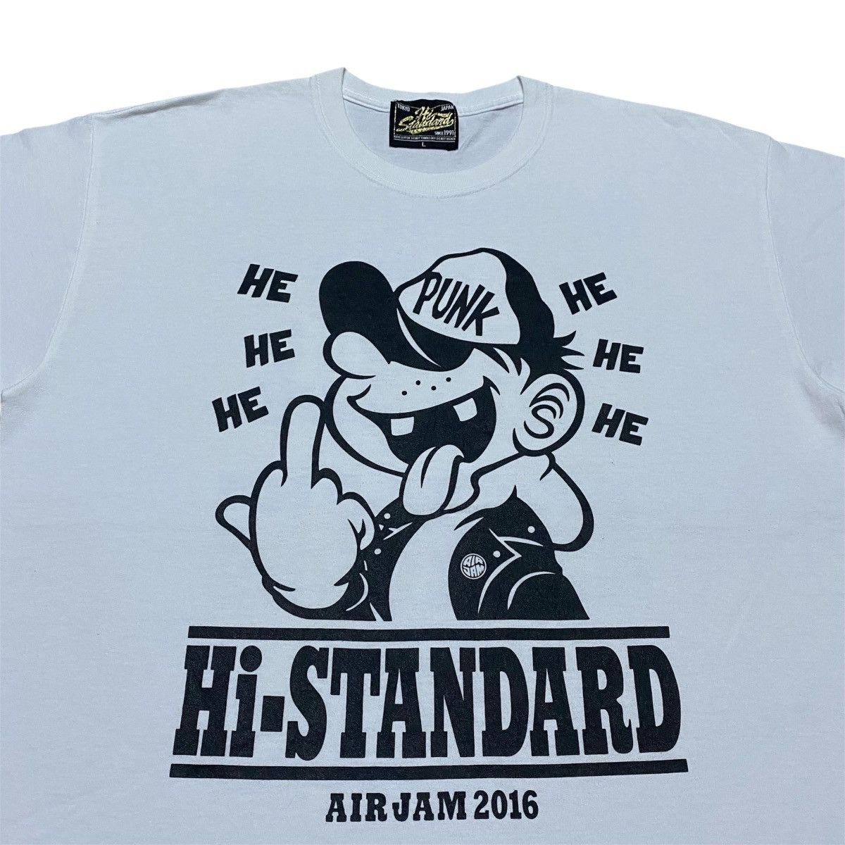 Band Tees Rare‼️🔥Hi Standard Teenagers Are All Assholes Punk Band Shirt Size US M / EU 48-50 / 2 - 3 Thumbnail