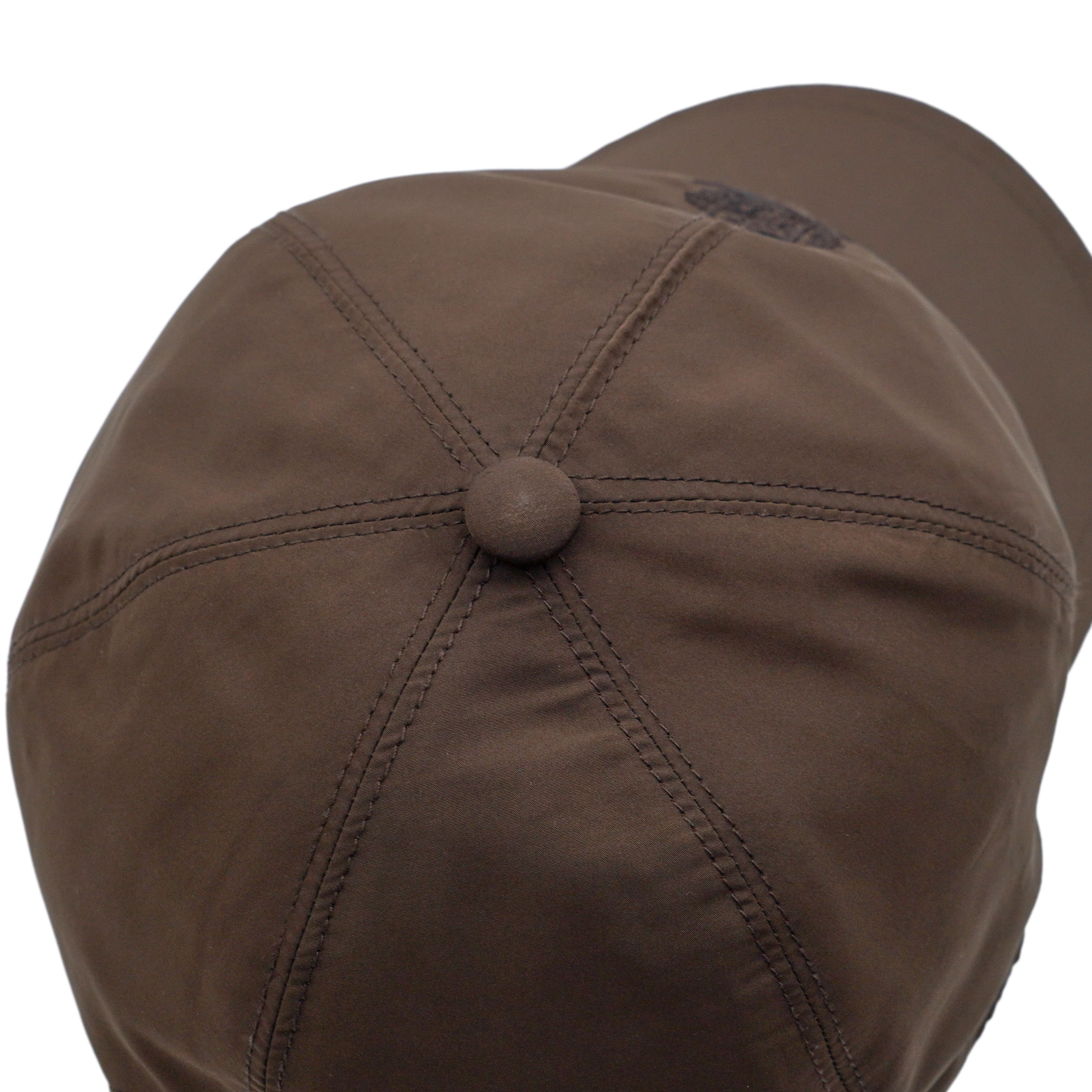 Loro Piana Loro Piana Storm System Brown Embroidered Logo Baseball Cap Size ONE SIZE - 6 Thumbnail