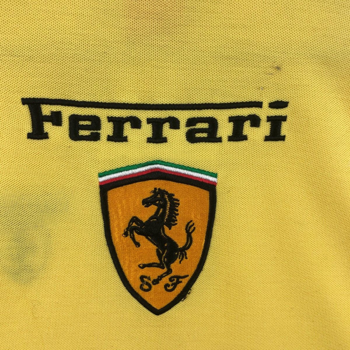 Ferrari × Formula 1 Pick!! Vtg Y2K SCUDERIA FERRARI Shell Racing F-1 Polo Tees Size US L / EU 52-54 / 3 - 10 Thumbnail