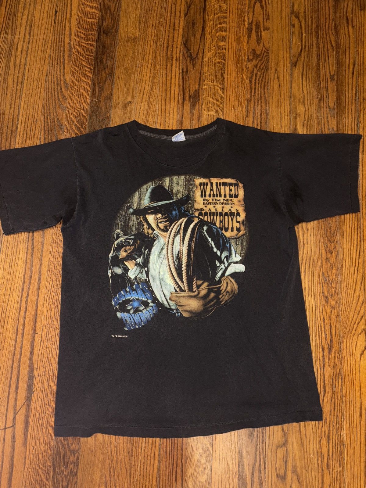 Salem Sportswear Vintage Cowboys “WANTED by the NFC” 1993 Size US L / EU 52-54 / 3 - 1 Thumbnail