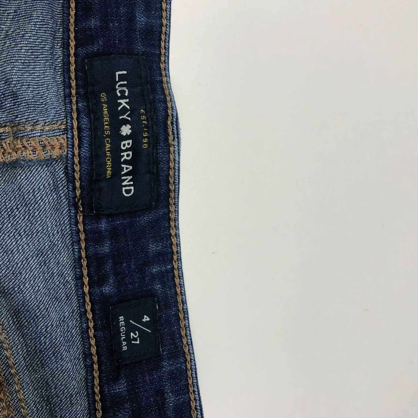 Lucky Brand Lucky Brand Skinny Jeans 28W 27.5L Stretch Denim Regular Size 4 Women Blue Shirt Pants? Size 27" / US 4 / IT 40 - 7 Thumbnail