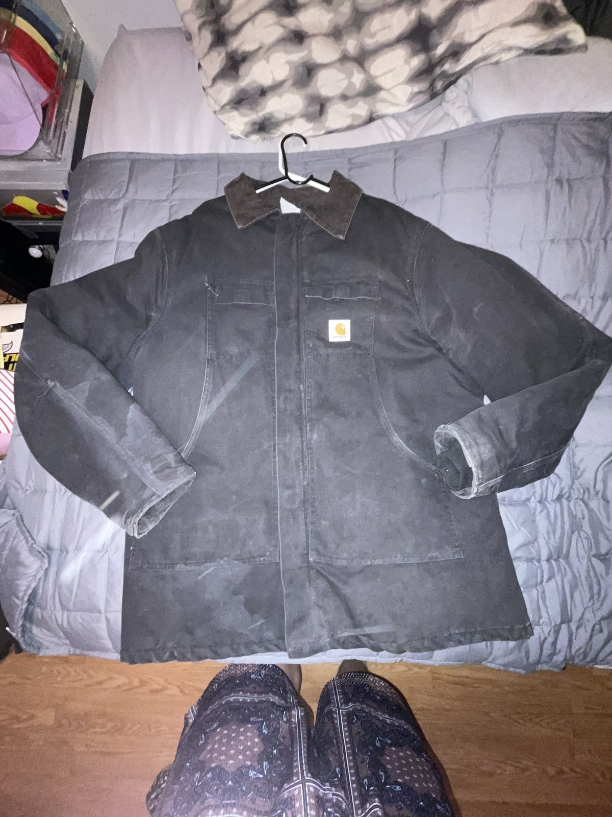 image of Mens Carhartt Jacket in Black (Size 2XL)