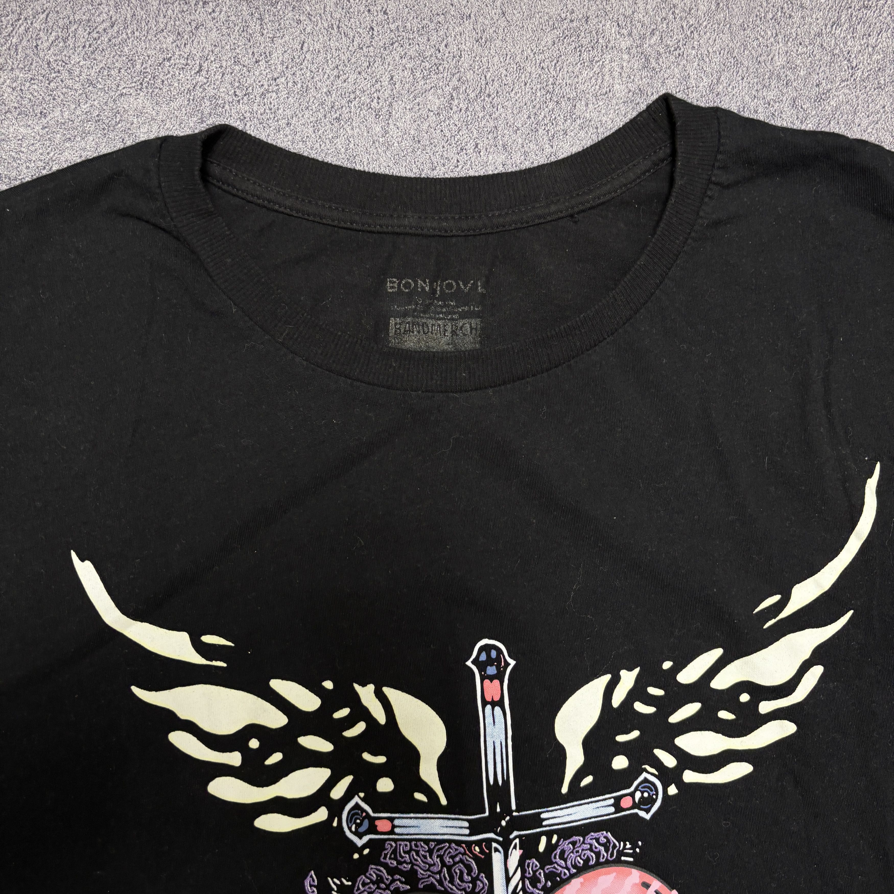 Band Tees × Bon Jovi × Vintage Bon Jovi Shirt Vintage Band Tees Size US XL / EU 56 / 4 - 6 Thumbnail
