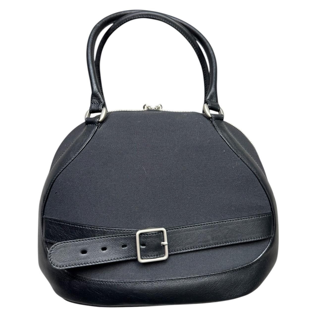 Alexander McQueen Alexander McQueen samsonite ss2007 black leather handbag Size ONE SIZE - 2 Thumbnail