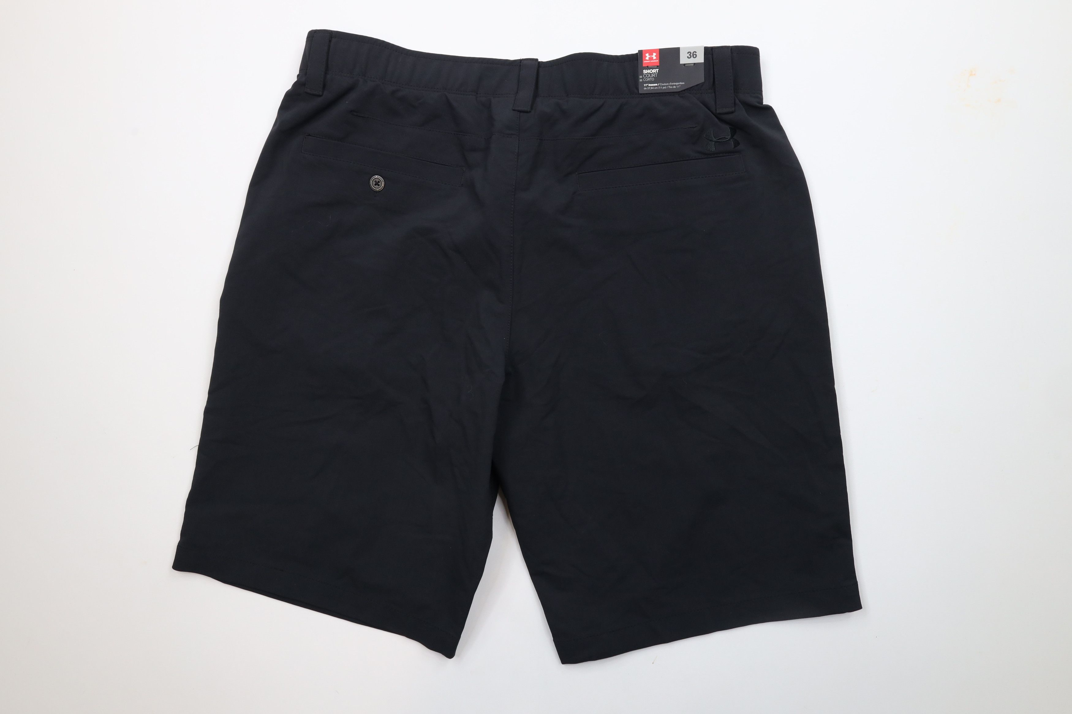 Under Armour × Vintage New Under Armour Front Tech Golfing Chino Shorts Black 11" Size US 36 / EU 52 - 7 Thumbnail