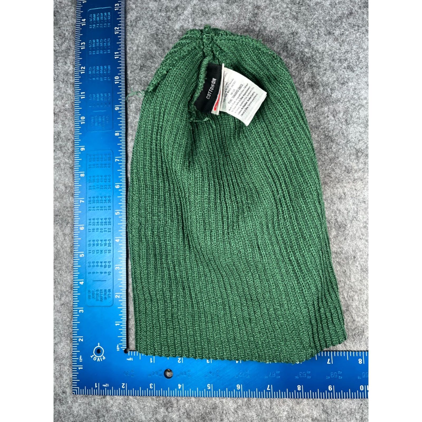Cotton On Green Gremlins Beanie Toque Adult One Size Knit 100% Polyester Winter Snow Ski Unisex Adults Beanie Mens Womens Boys Girls Cotton On Size ONE SIZE - 6 Thumbnail