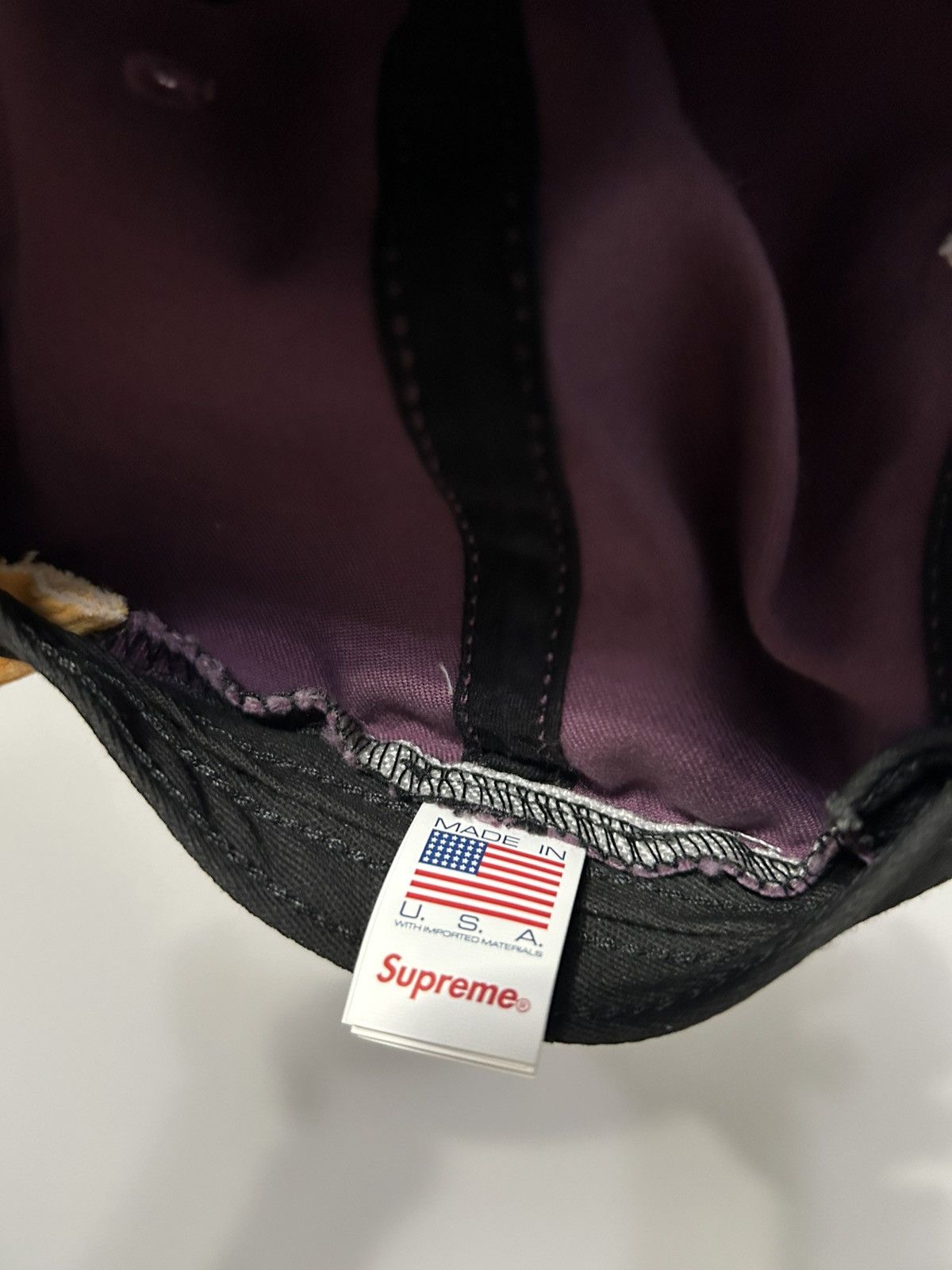 Supreme Supreme 2-Tone S logo 6-Panel Size ONE SIZE - 5 Thumbnail