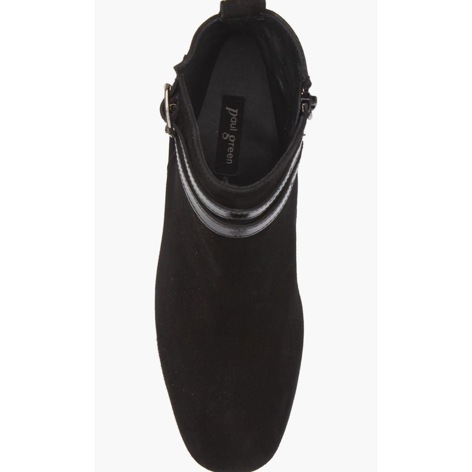 Other Paul Green Sydney Buckle Bootie In Black Suede Combo AU6.5 Size US 9 / IT 39 - 2 Thumbnail
