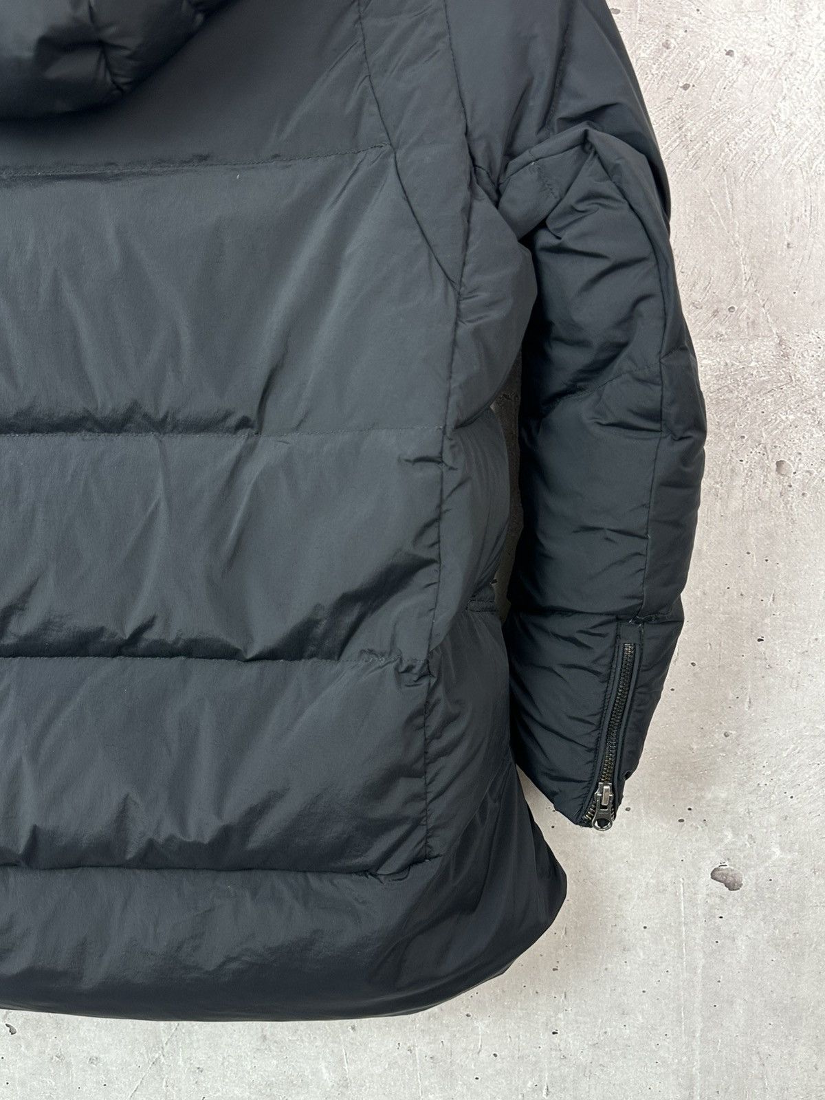 Woolrich Woolen Mills Woolrich Black Puffer Down Zipper Women’s Hooded Jacket Size XS / US 0-2 / IT 36-38 - 15 Thumbnail