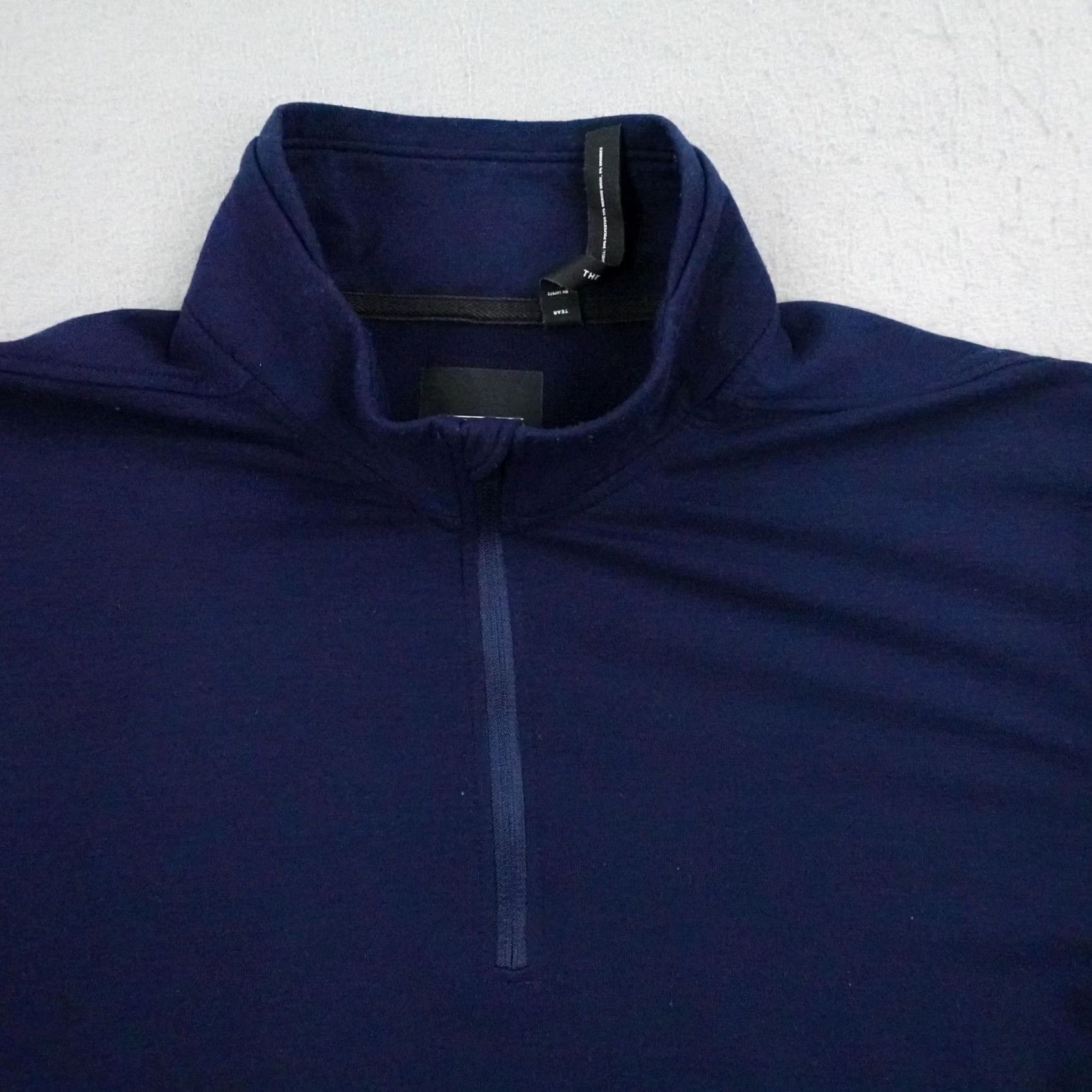 Ten Thousand Ten Thousand The Over Zip Pullover Shirt Men L Blue Merino Blend Performance Breathable 1/4 Zip Athletic Size US L / EU 52-54 / 3 - 2 Thumbnail