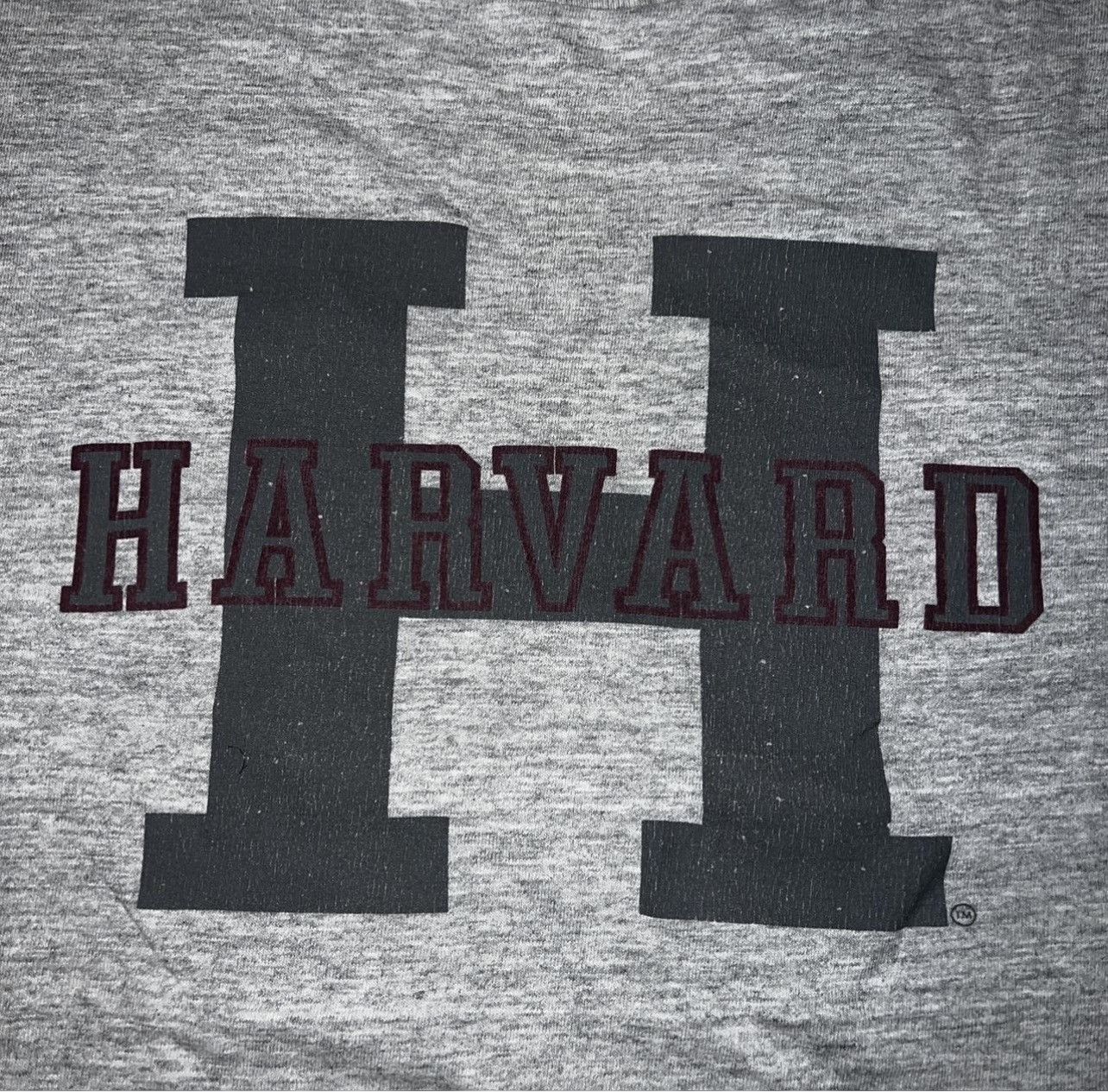 Vintage Vintage Harvard University Big H t-shirt Size US XL / EU 56 / 4 - 2 Thumbnail