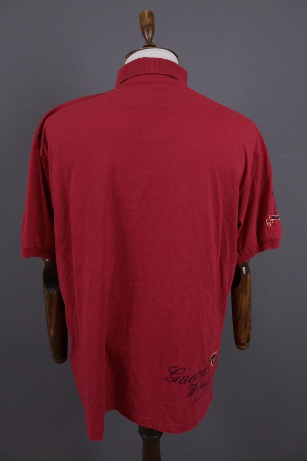 La Martina La Martina Red Summer Short Sleeve Polo Shirt Size 3XL Size US XXL / EU 58 / 5 - 7 Thumbnail