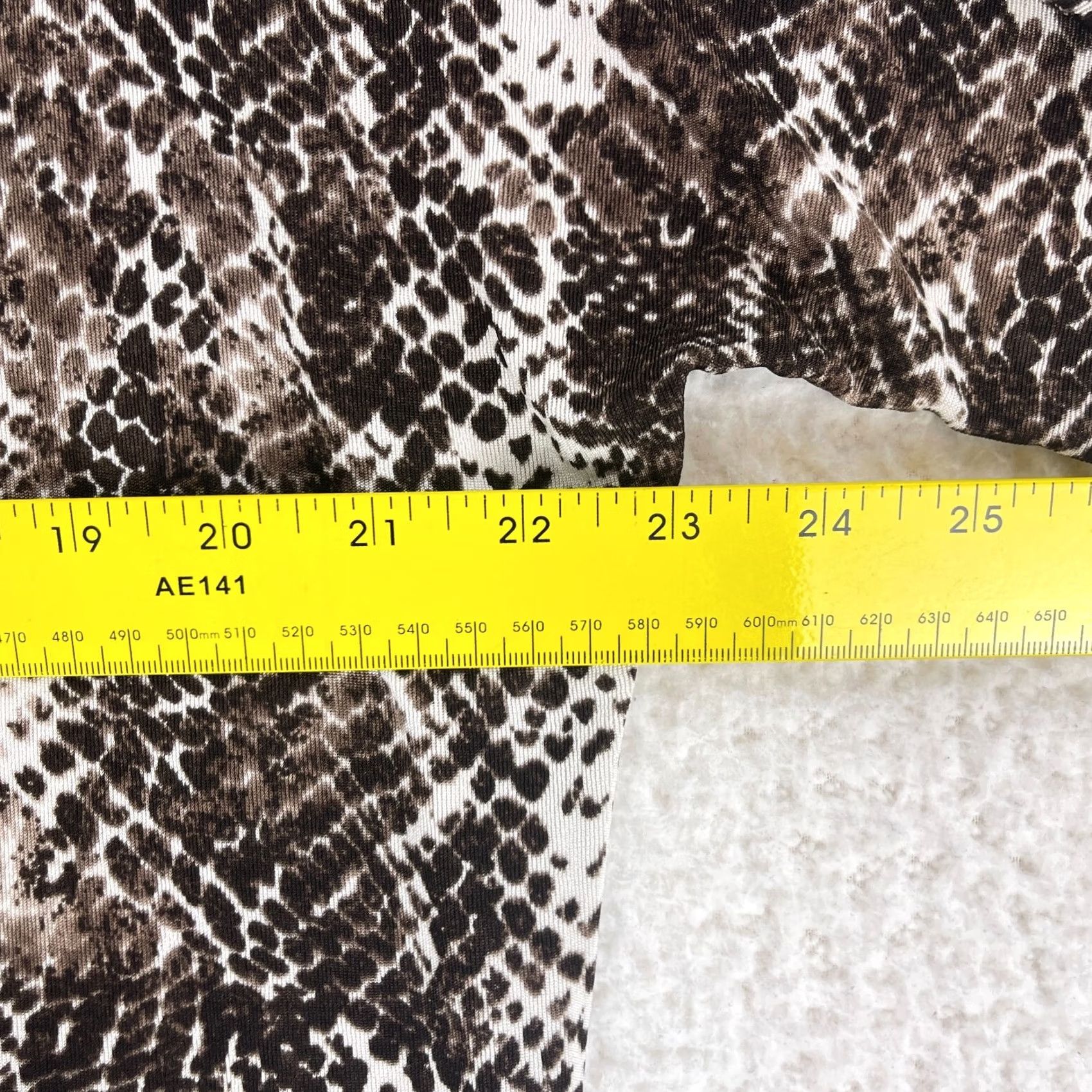 Vintage Chico's Brown Animal Print Shirt Womens 3/4 Sleeve Side Tie Pullover Size Large Size L / US 10 / IT 46 - 6 Thumbnail
