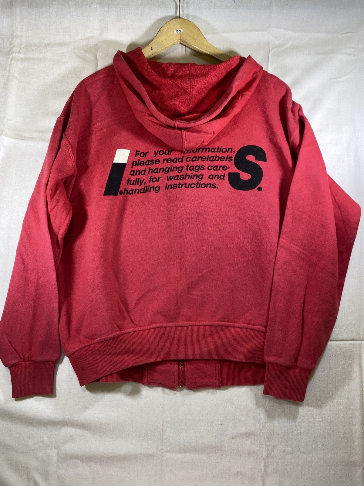 90s ISSEY SPORT vintage ニット パーカー 古着 IS ISSEY MIYAKE - 90s ISSEY SPORT vintage ニット パーカー 古着 ISの