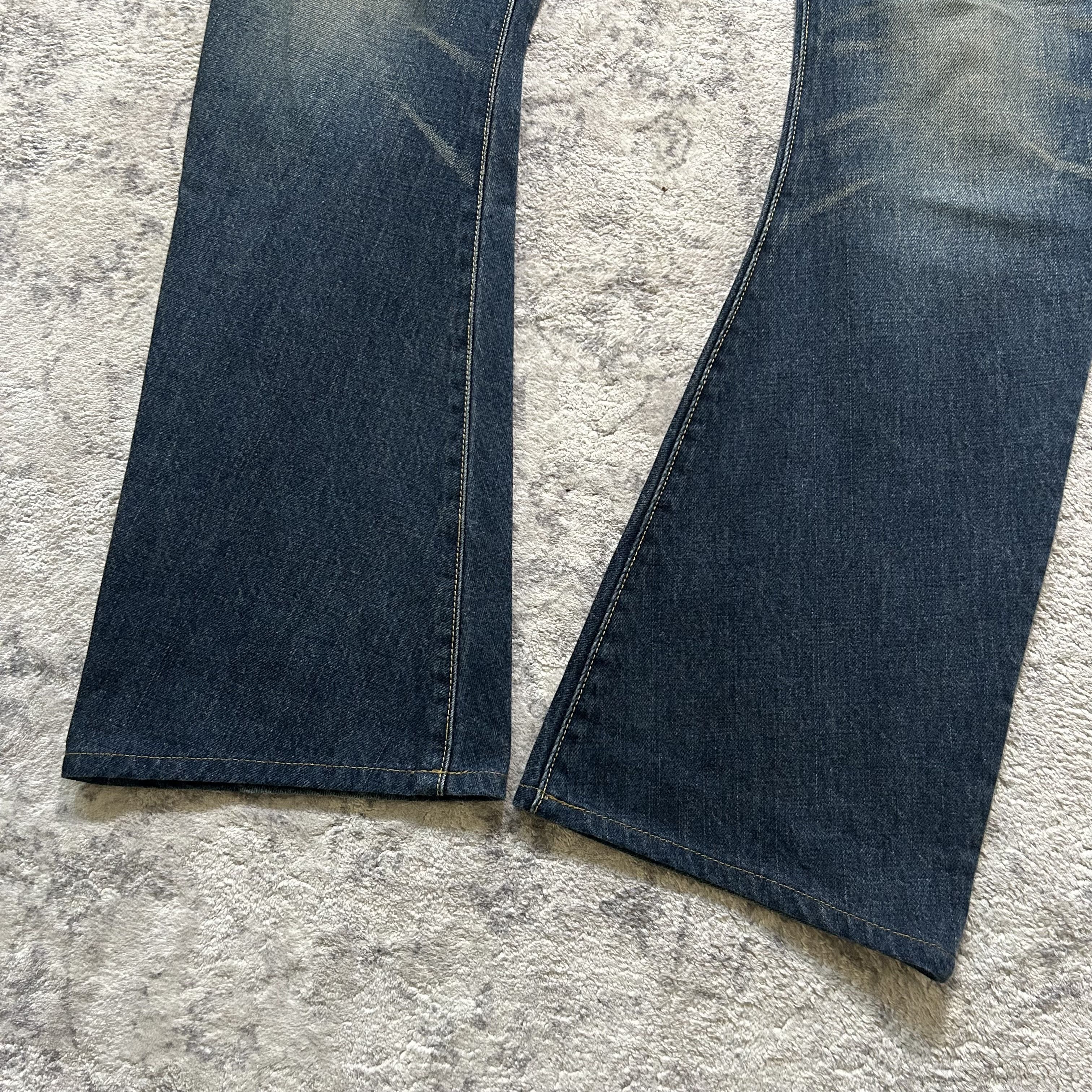 Kazuyuki Kumagai Attachment Kazuyuki Kumagai Attachment J-Cut Bootcut Flared Denim Jeans Size US 30 / EU 46 - 4 Thumbnail