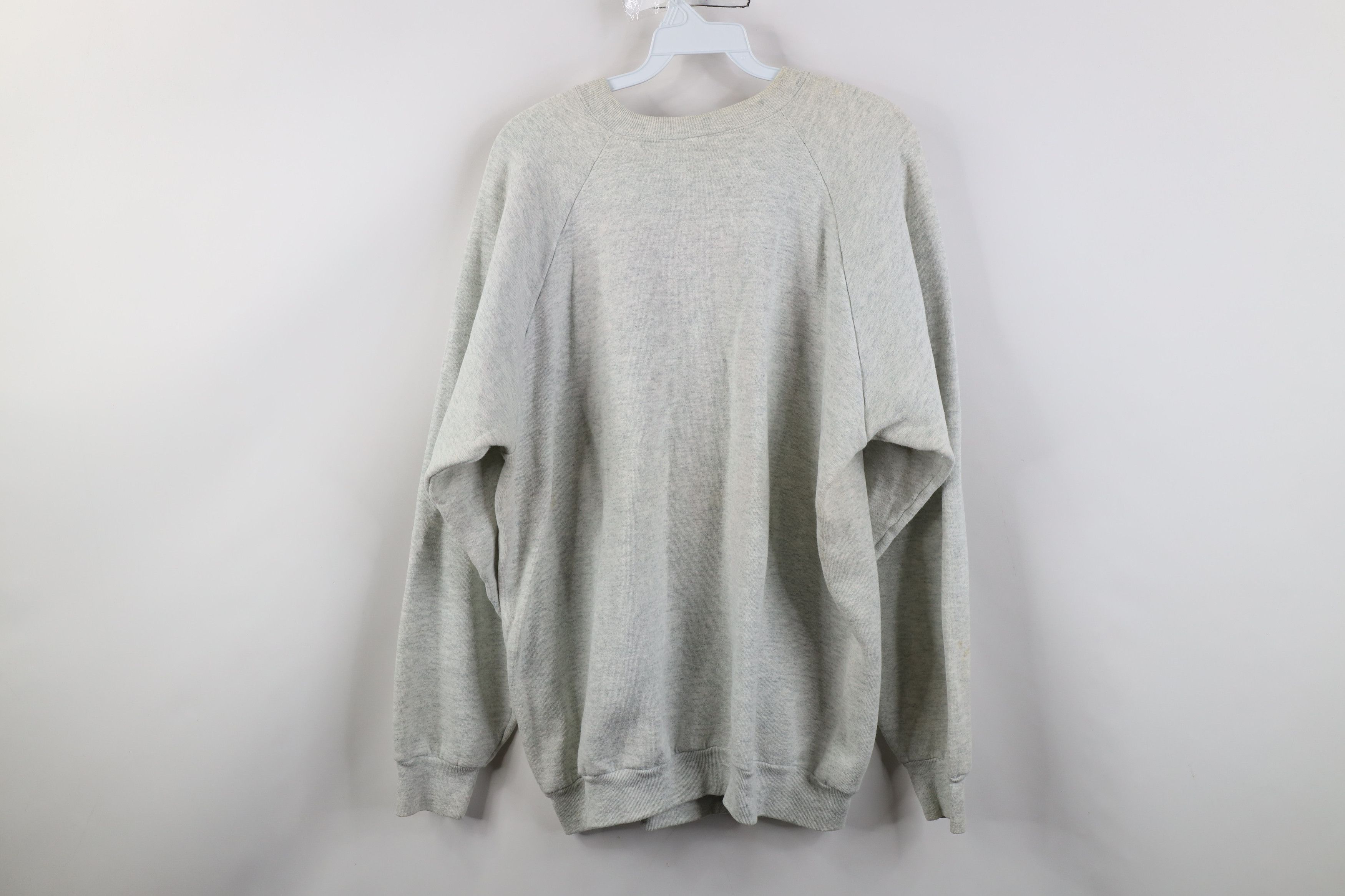 Vintage Vintage 90s Streetwear Love Easter Bunny Sweatshirt Gray USA Size XL / US 12-14 / IT 48-50 - 11 Thumbnail