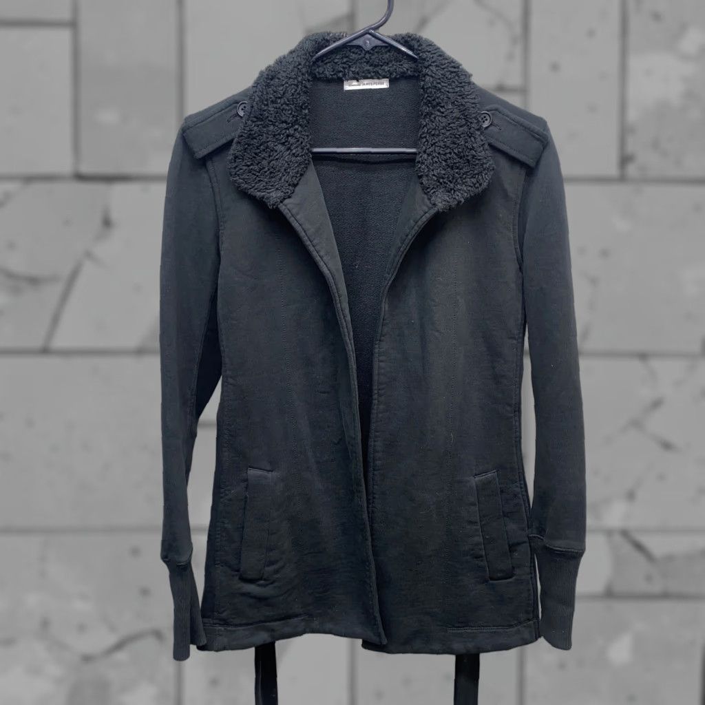 James Perse VINTAGE? No — James Perse Wrap Jacket Belted Cotton Blend Pocket Women Size 1 WOY2444 Jacket Women Size 1 Black James Perse Surplus Wrap Jacket 90s? Size XS / US 0-2 / IT 36-38 - 1 Thumbnail