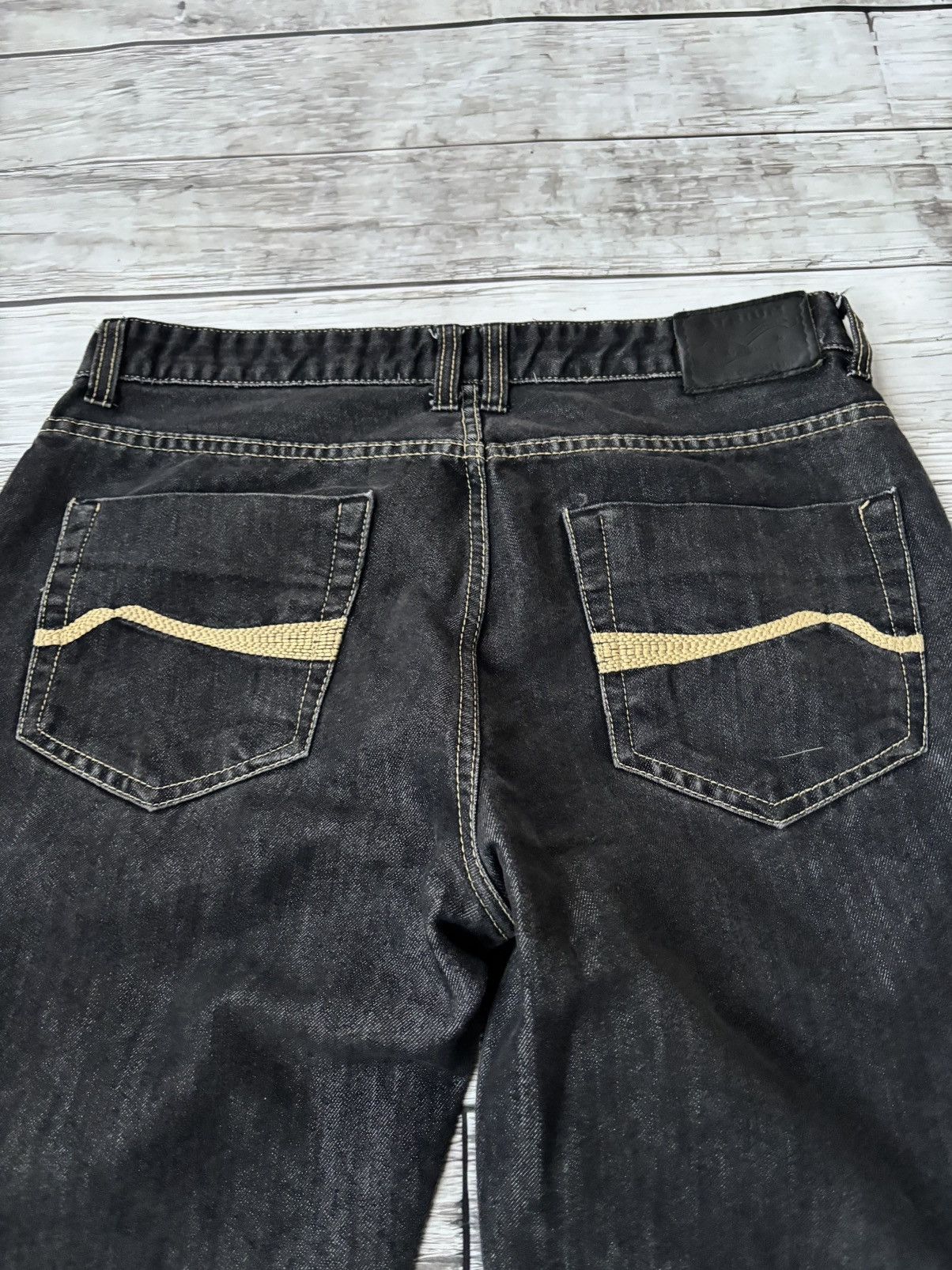 JNCO × Japanese Brand Vintage Baggy Rap sk8 Jnco Style Washed Jeans y2k Size US 32 / EU 48 - 5 Thumbnail