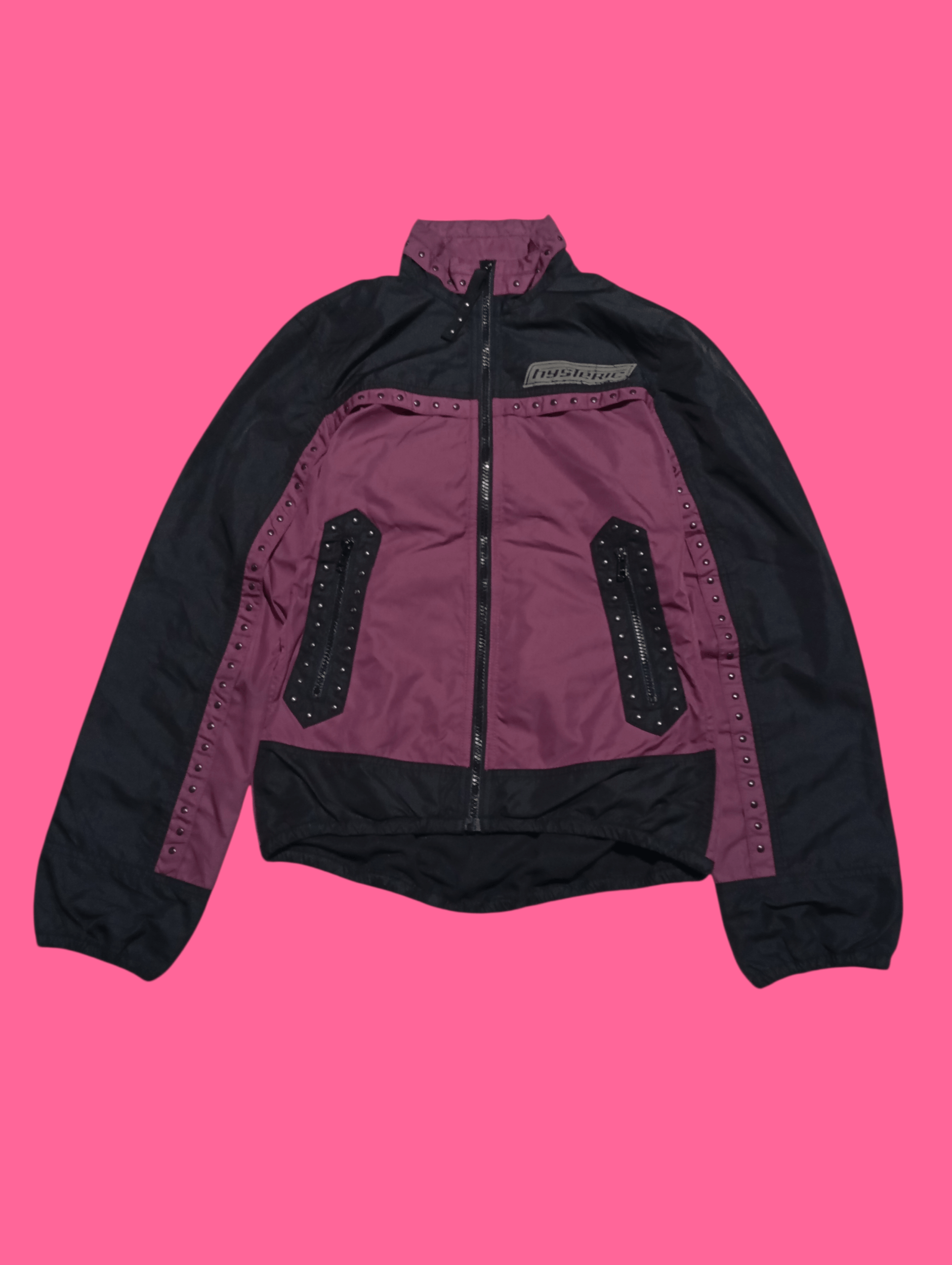 Hysteric Glamour 2000s Hysteric - Studded Pink Jacket Size US S / EU 44-46 / 1 - 1 Thumbnail