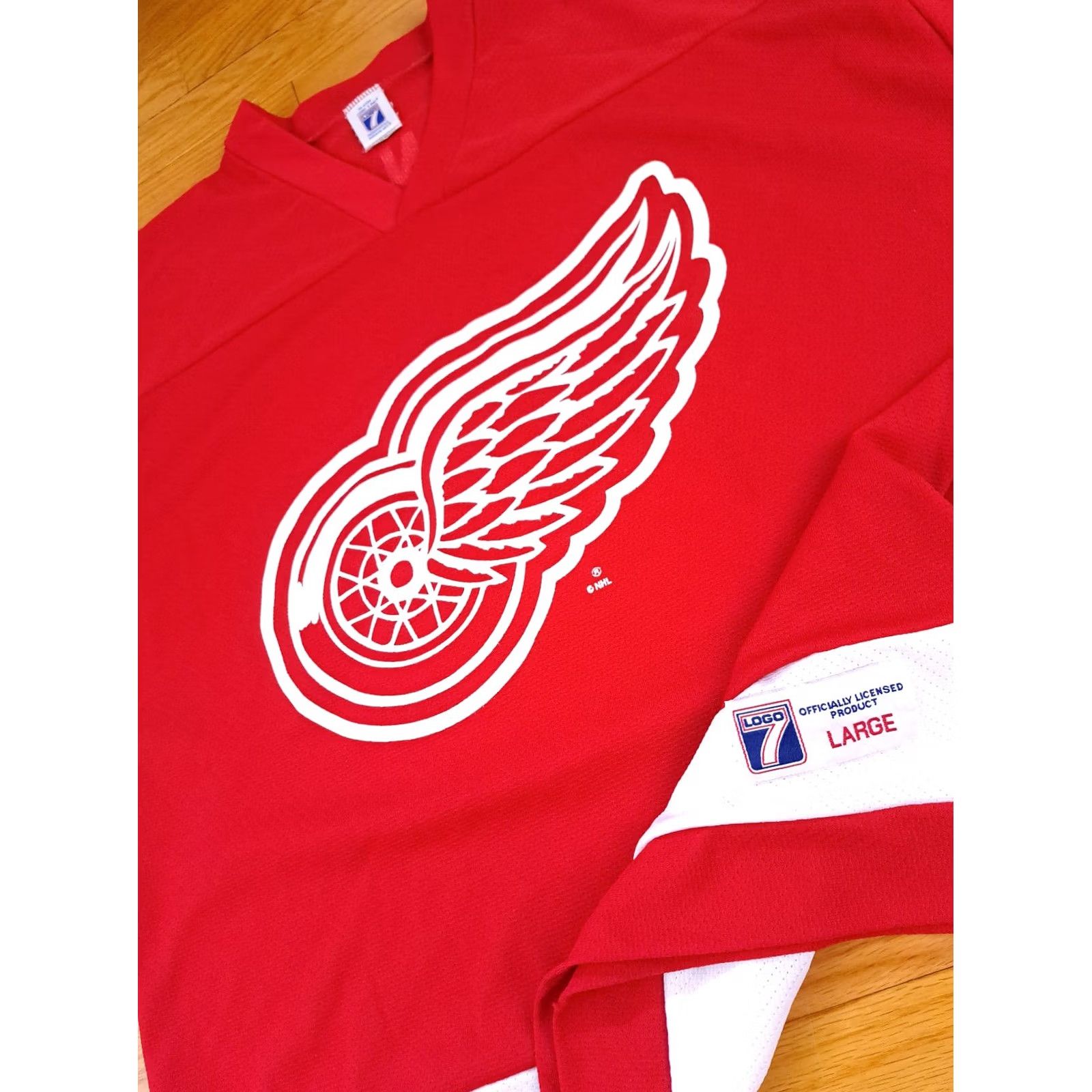Logo 7 Detroit Red Wings Brendon Shanahan Home Jersey USA Made Large Logo 7 Sweatshirt Size US L / EU 52-54 / 3 - 5 Thumbnail