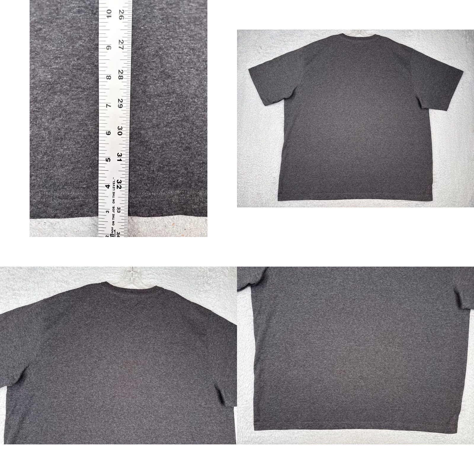 Carhartt Carhartt Mens Shirt 3XL Gray Short Sleeve Crew Pocket Cotton K87 Workwear T-Shirt Men’s Size XXXL Gray Carhartt K87 Workwear Shirt Size US XXL / EU 58 / 5 - 9 Thumbnail