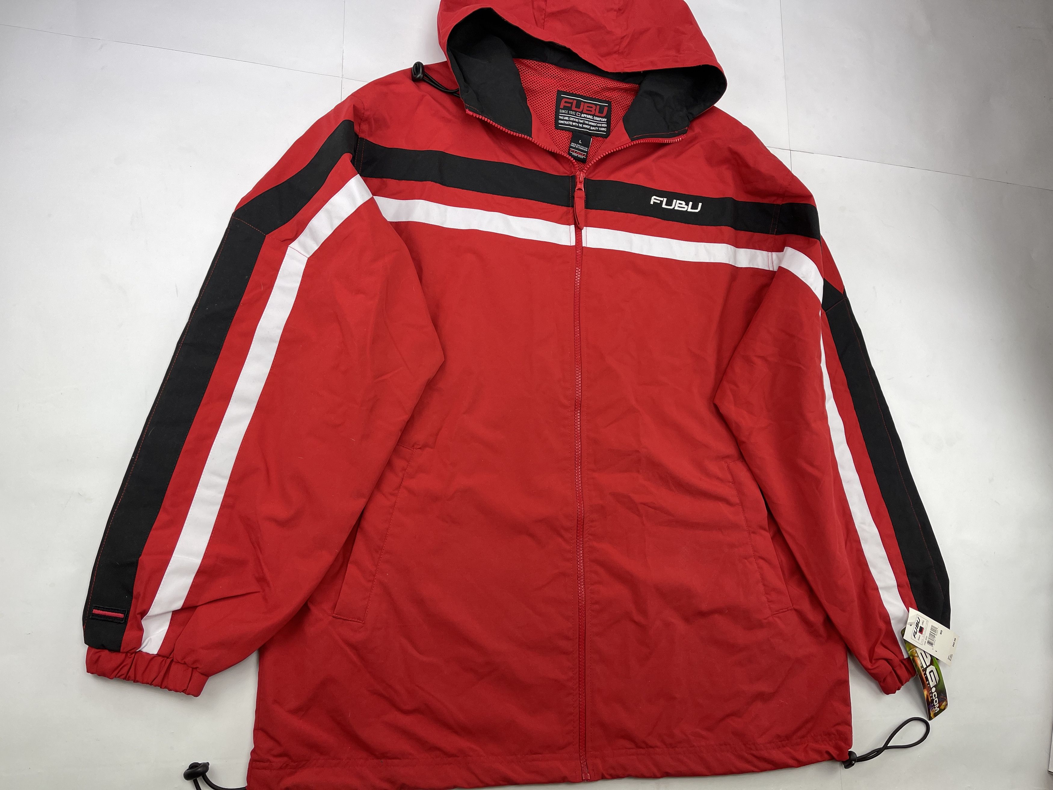 Fubu FUBU tracksuit, baggy track suit jacket and pants set 90s L Size US L / EU 52-54 / 3 - 8 Thumbnail